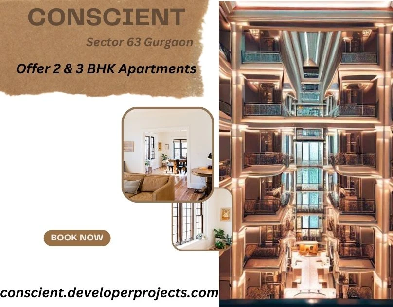 Flats in Conscient Sector 63 - Upscale, but not uptight