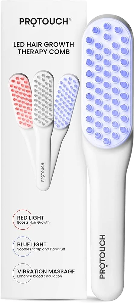 Glow Up Your Hair Game with ProTouch LED Hair Brush