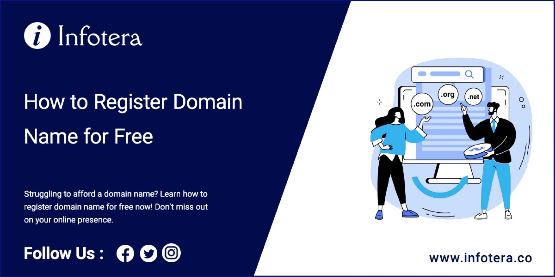 How to Register Domain Name for Free
