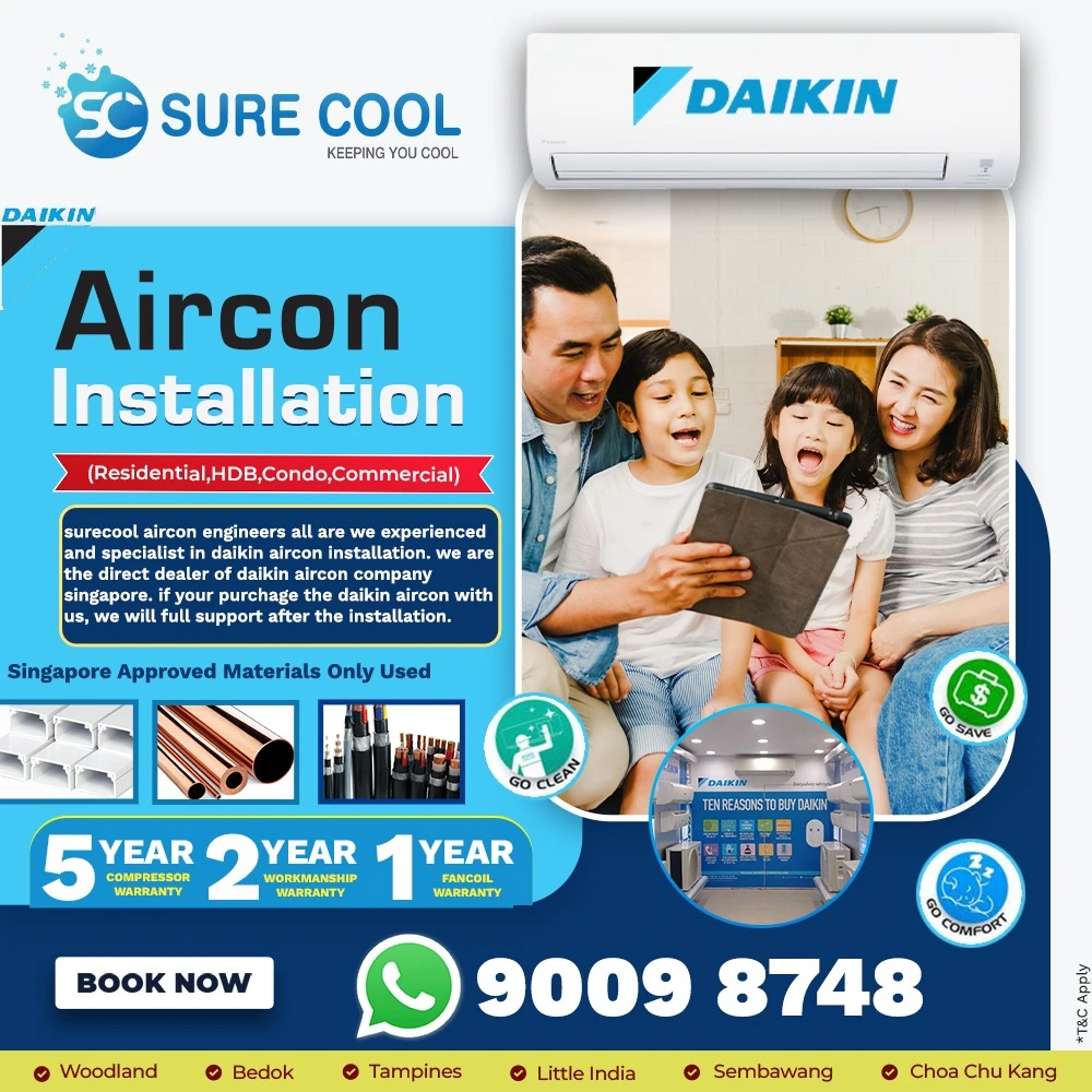 Daikin Aircon Installation