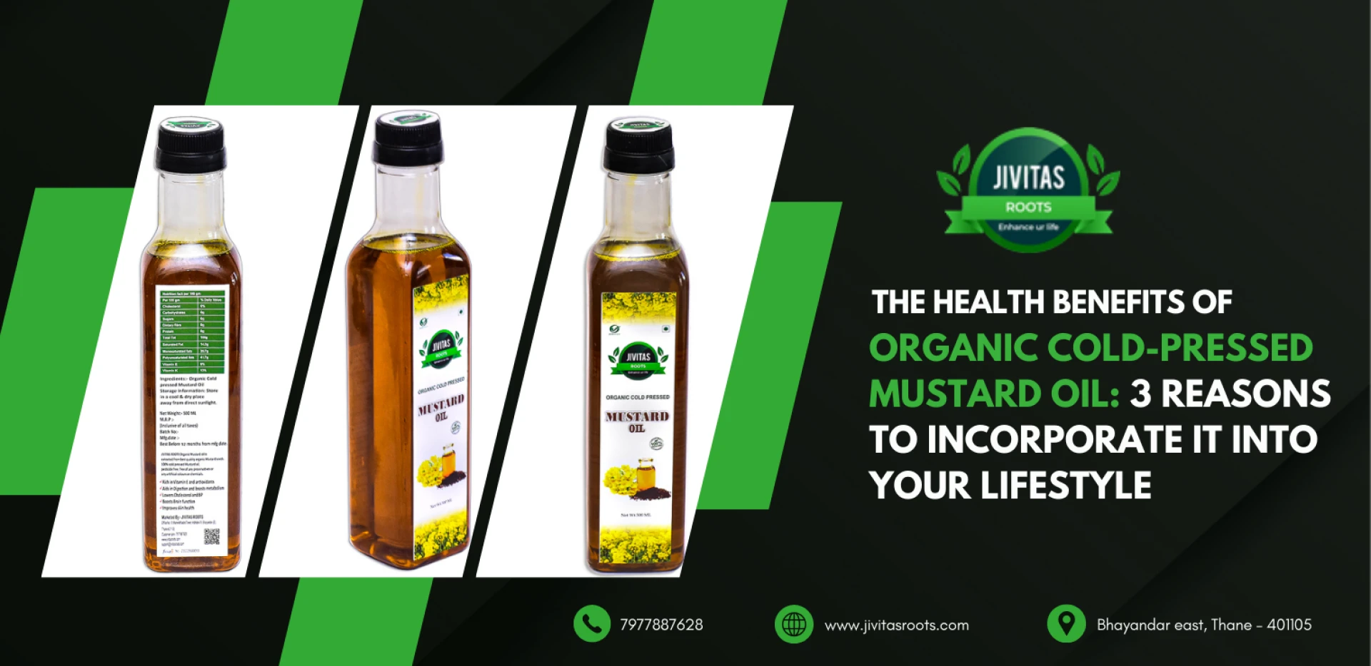 The Health Benefits of Organic Cold-Pressed Mustard Oil: 3 Reasons to Incorporate It into Your Lifestyle