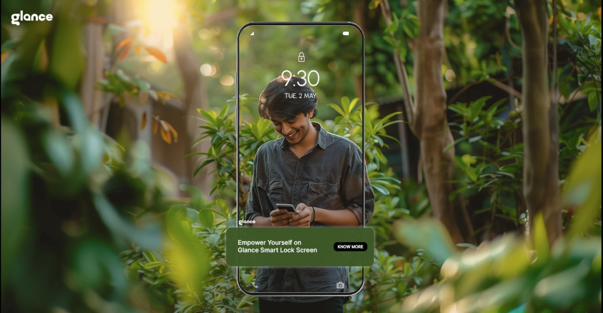 The Glance Lock Screen: Transforming Smartphone Interaction, One Tap at a Time