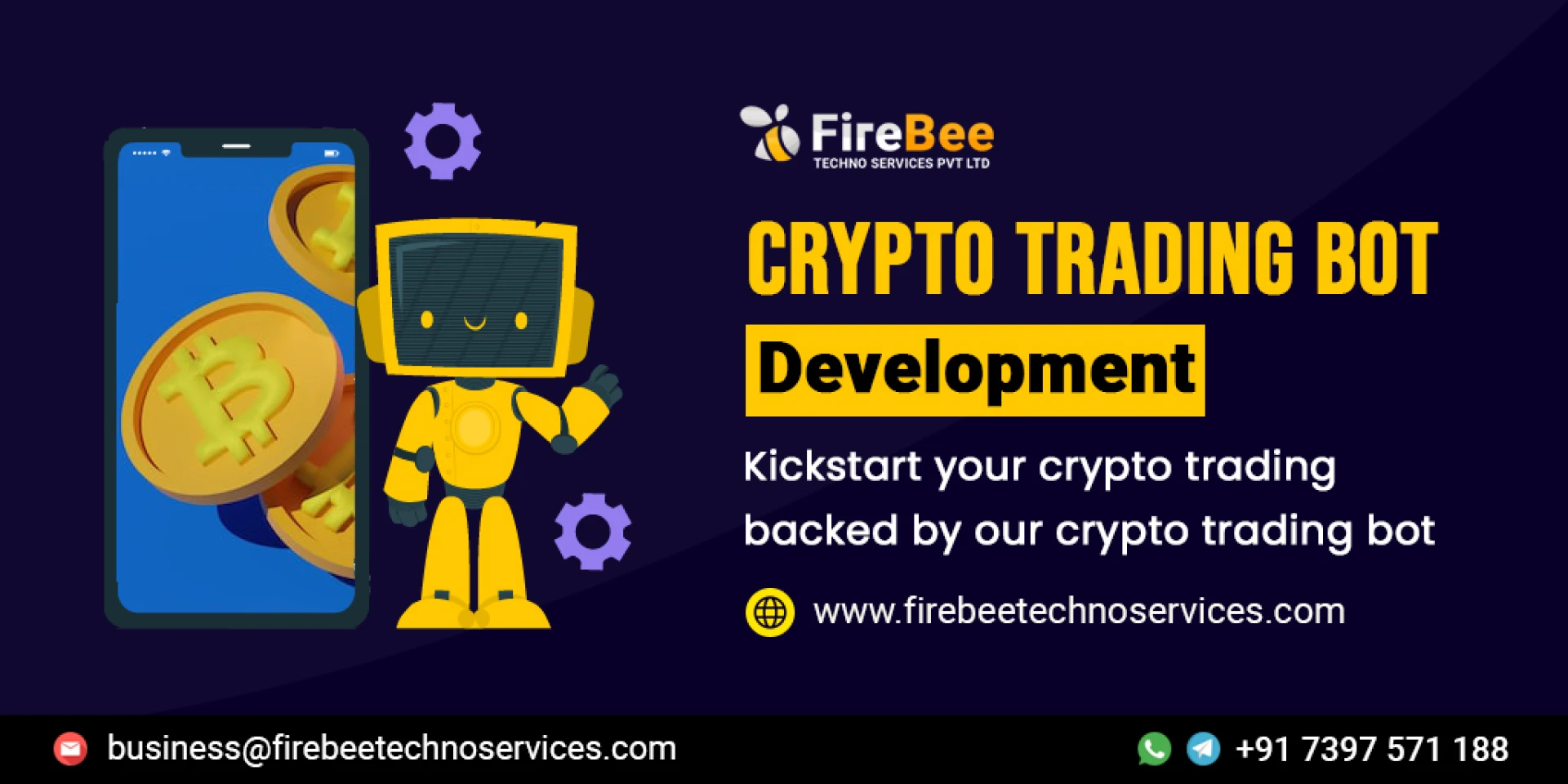 Crypto Trading Bot Development Company_ Firebee Techno Services