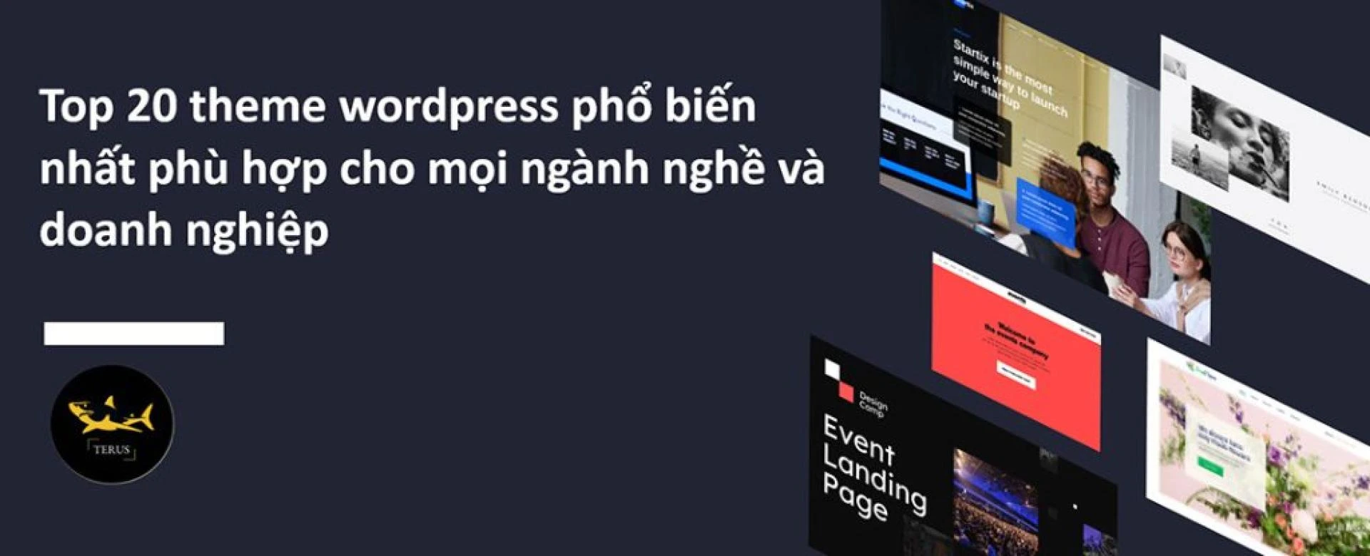 Top 20 Theme WordPress Phổ Biến Nhất Cho Mọi Ngành Nghề