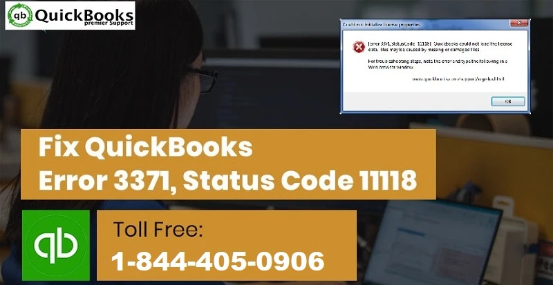 How to Resolve QuickBooks Error 3371 Status Code 11118?