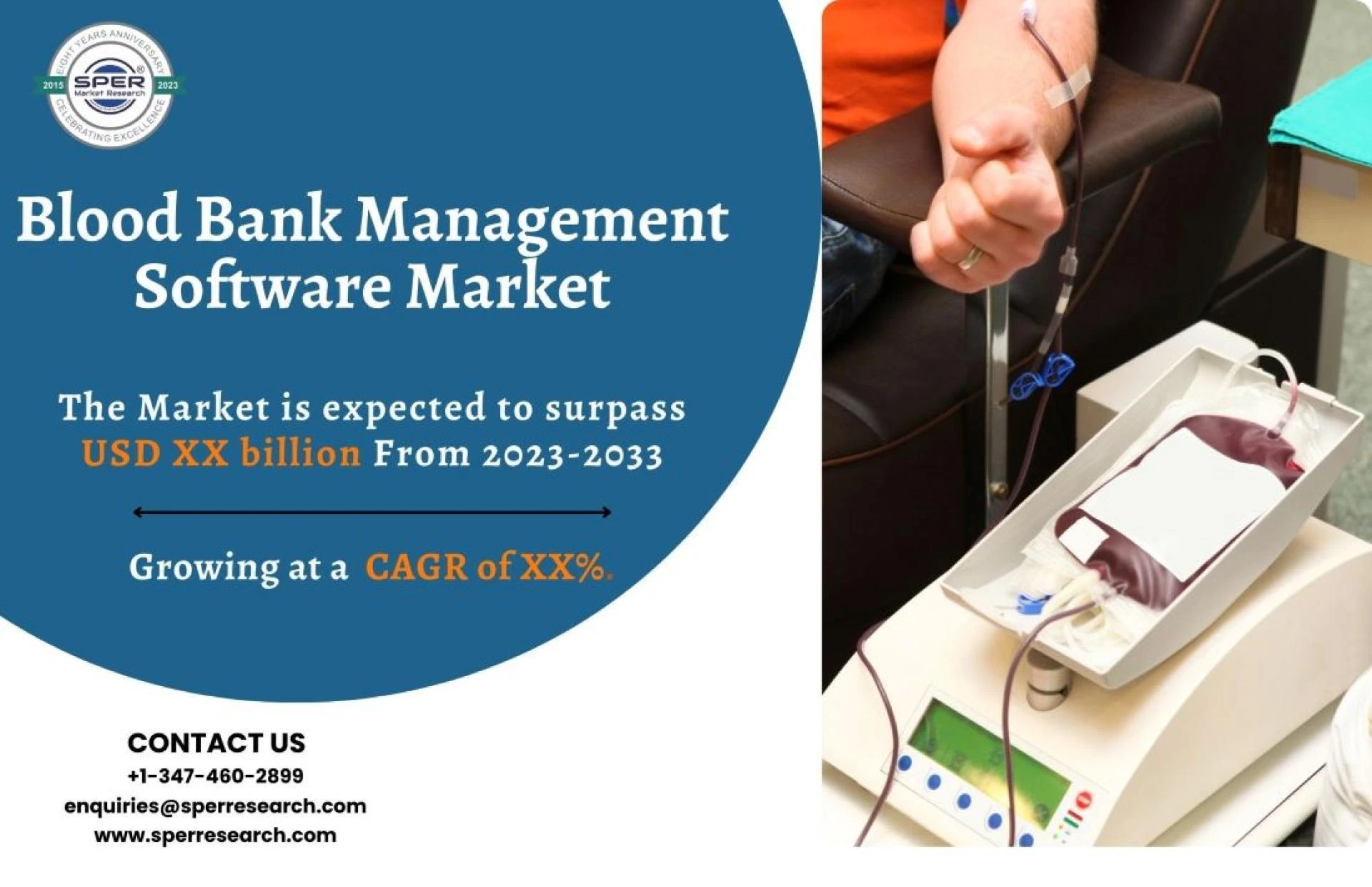 Blood Bank Management Software Market Trends, Growing CAGR, Business Opportunities and Future Forecast Till 2033: SPER Market Research