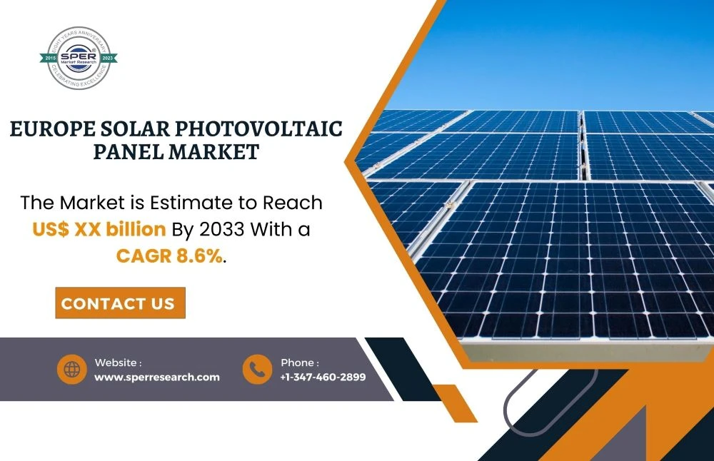 Europe Solar Photovoltaic Panel Market Growth Till 2033: SPER Market Research
