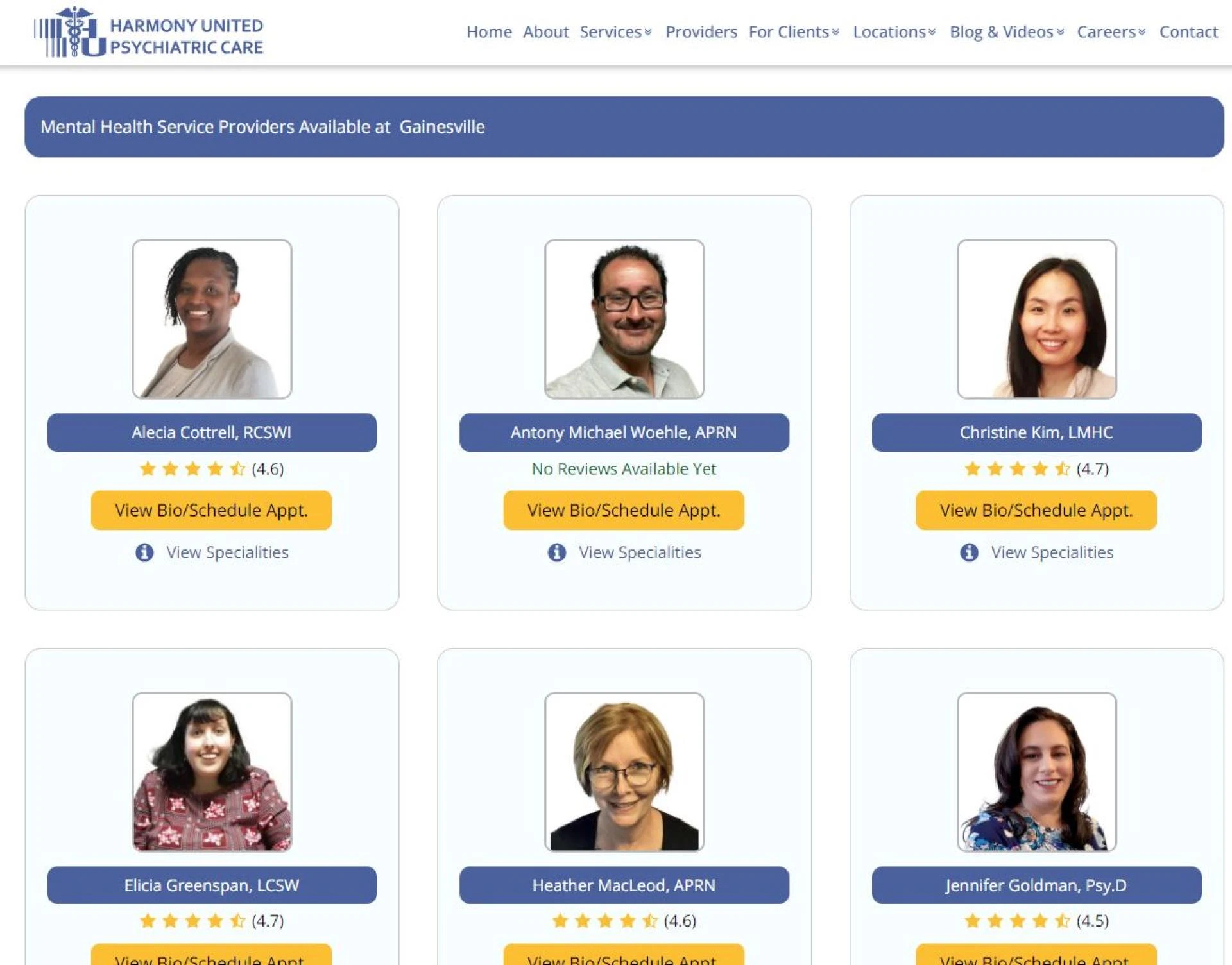 Psychiatrist Therapist Near Me in Gainesville | Find a Psychiatrist in Gainesville, Florida