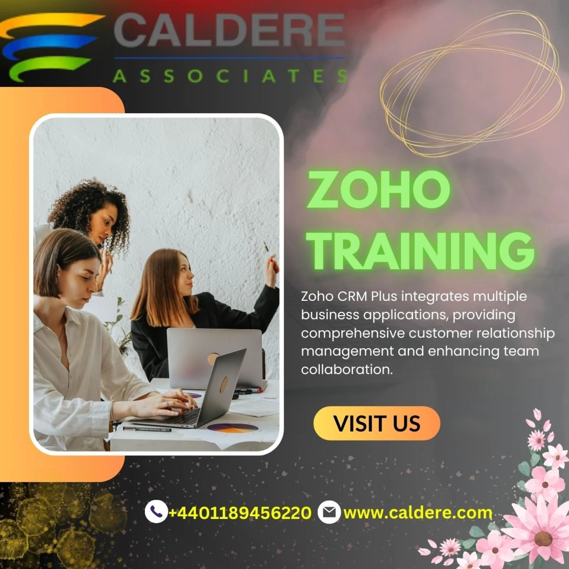 Elevate your skills now and become a master of Zoho with expert training from Caldere.