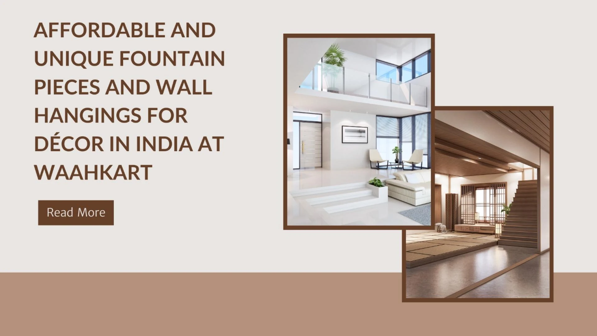 Affordable and Unique Fountain Pieces and Wall Hangings for Décor in India at Waahkart