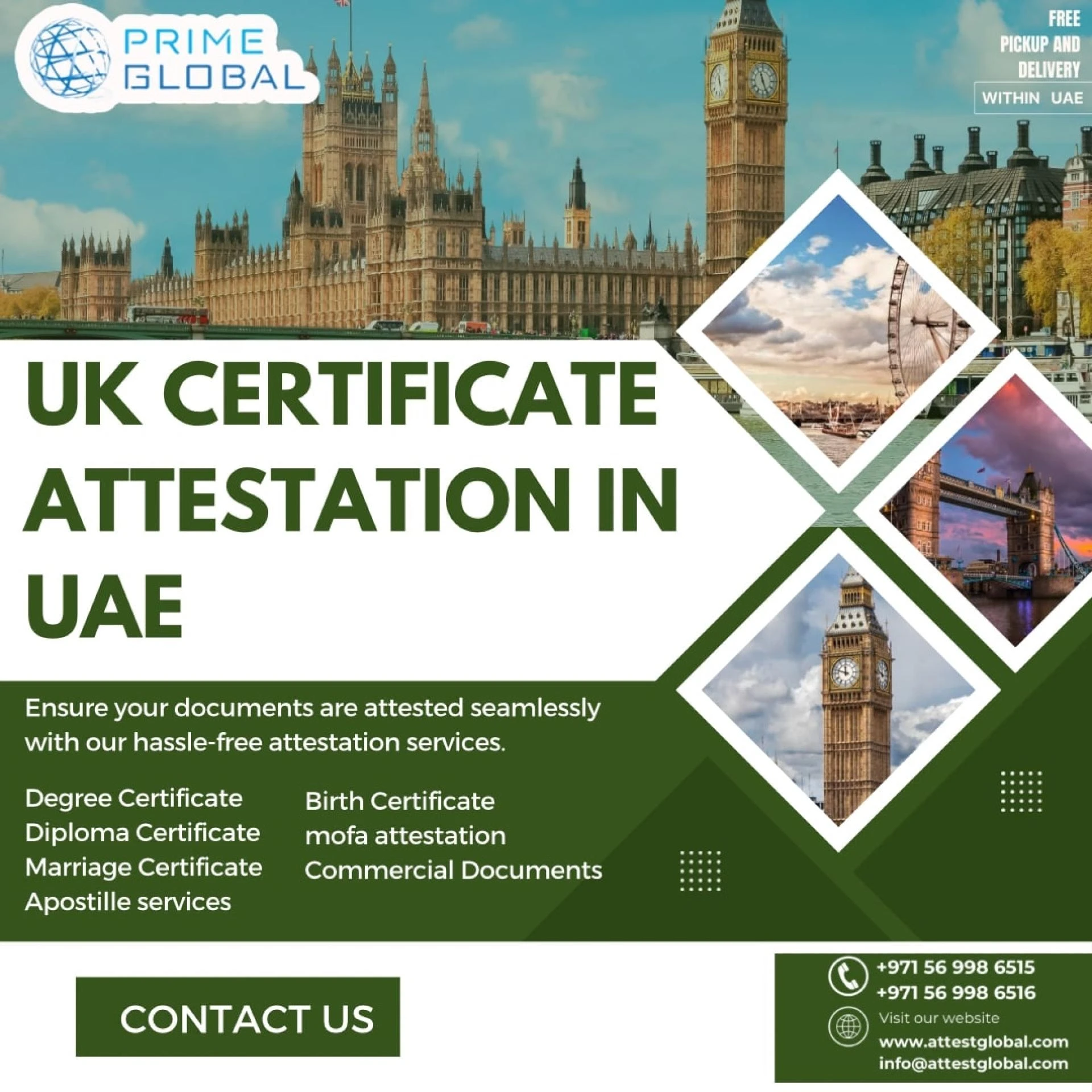 Affordable UK Certificate Attestation UAE