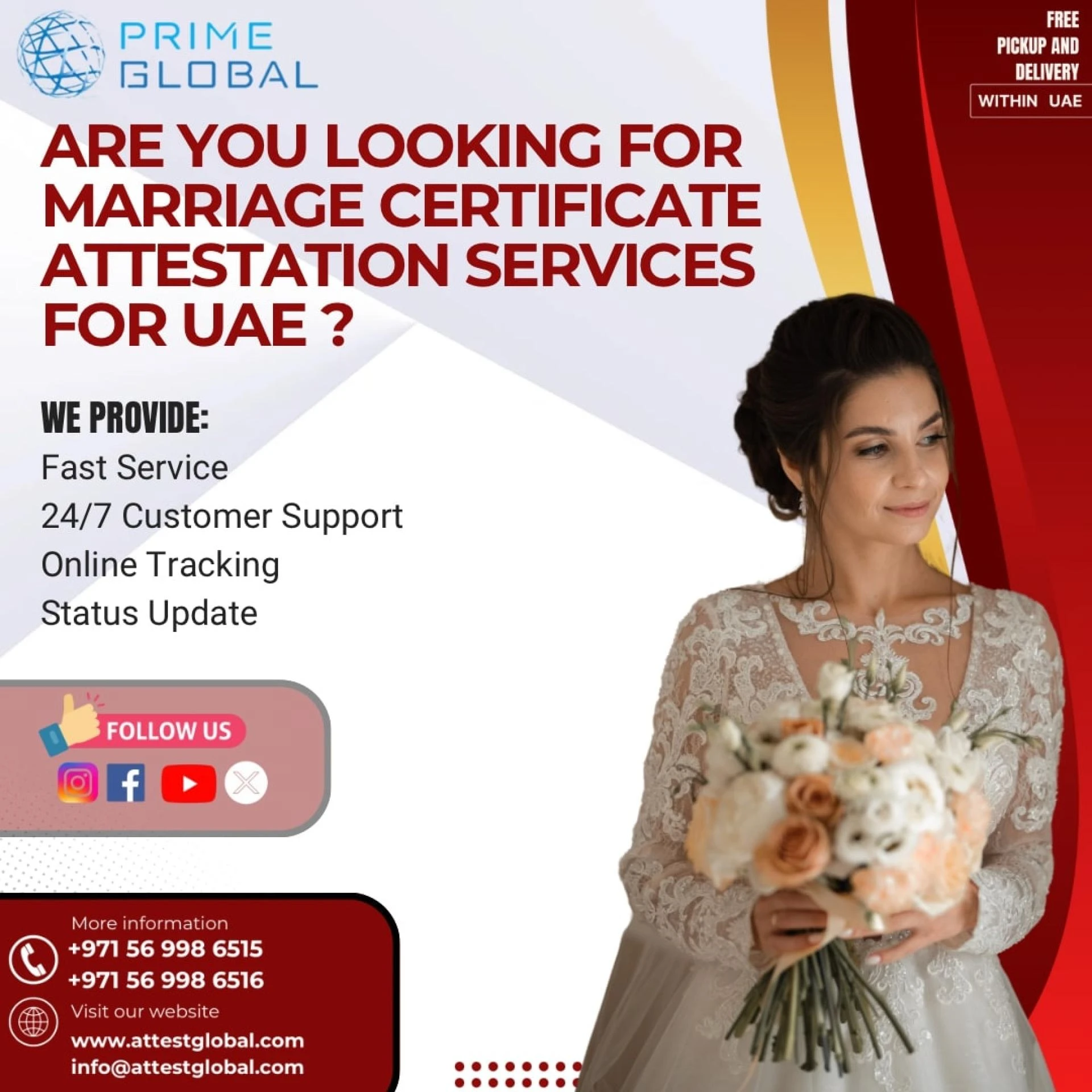 Comprehensive Marriage Certificate Attestation Services UAE