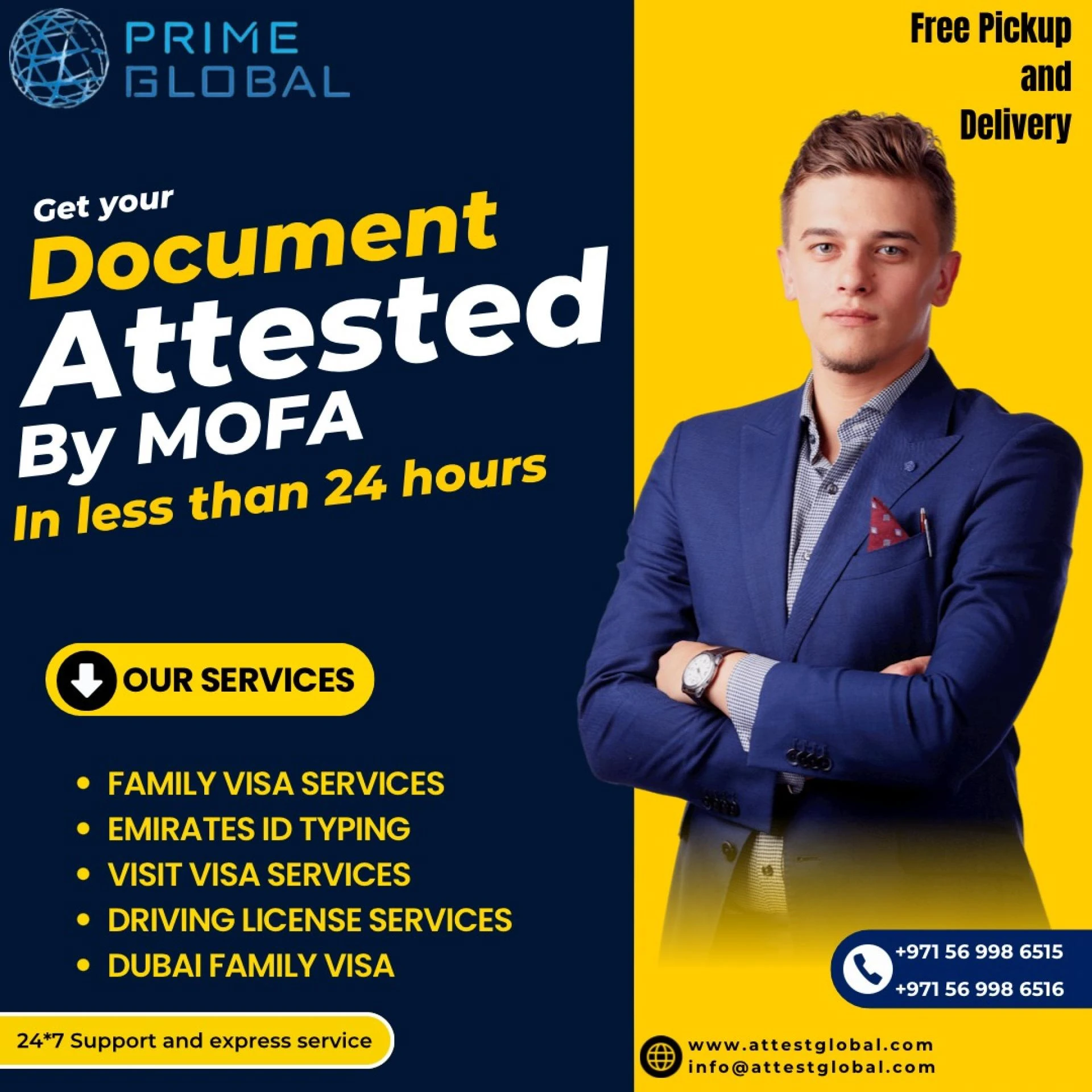 Comprehensive MOFA Attestation services in the UAE