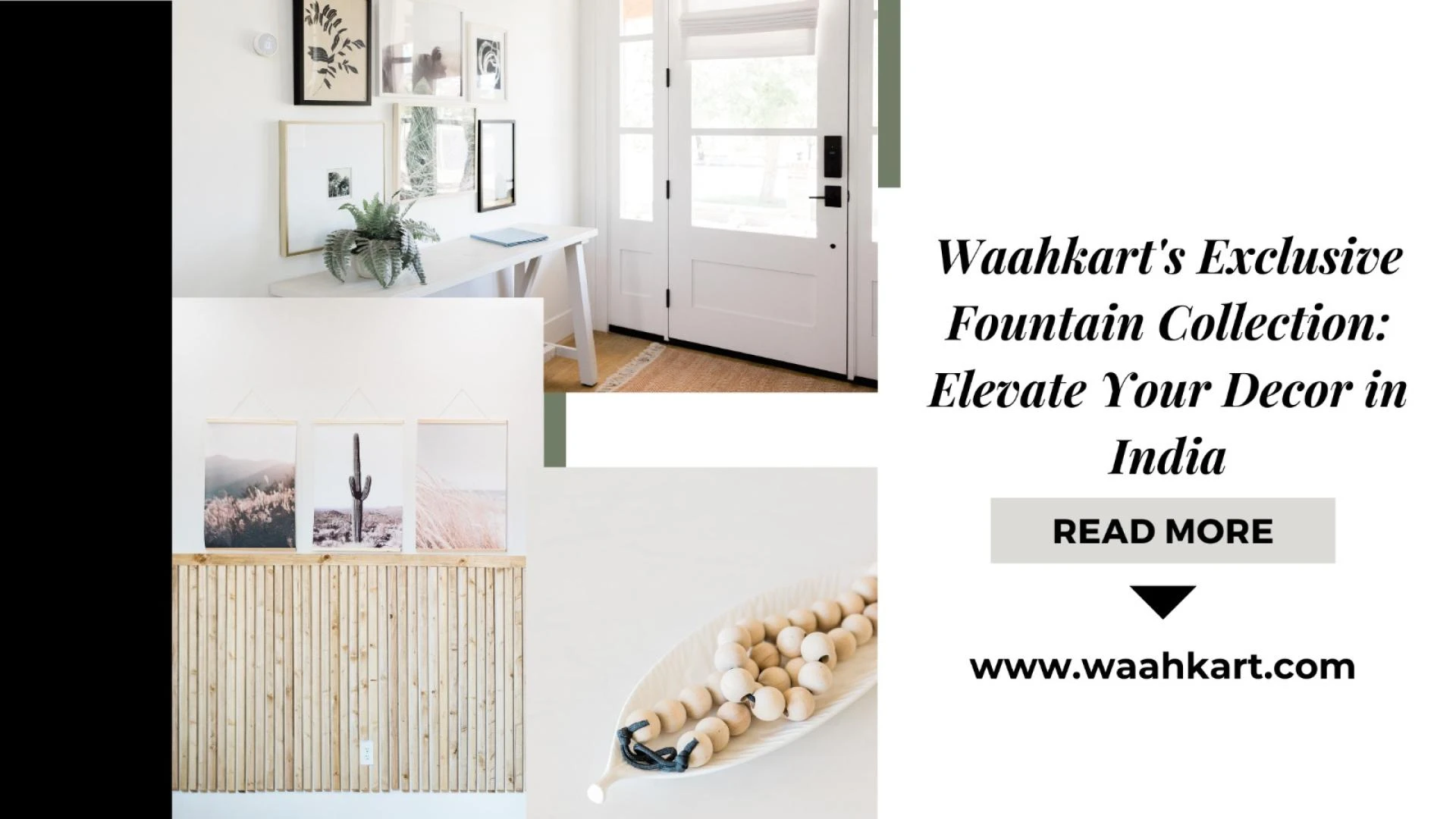 Waahkart's Exclusive Fountain Collection: Elevate Your Decor in India