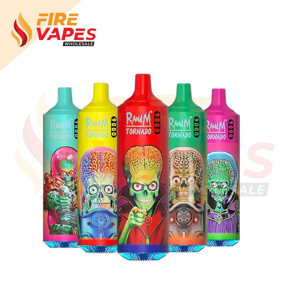 Discover the RandM Tornado 9000 at Fire Vapes Wholesale