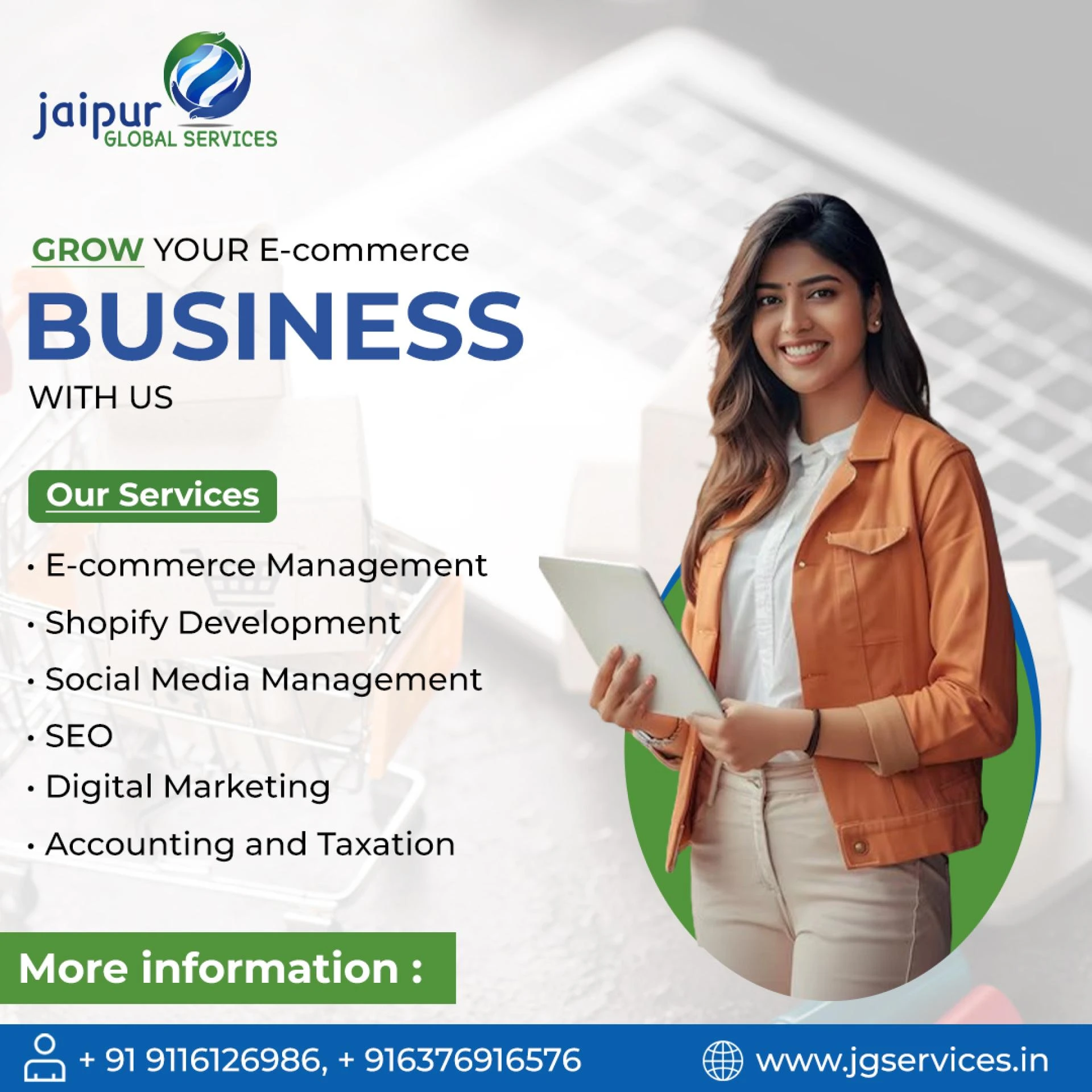Mastering E-commerce with Jaipur Global Services