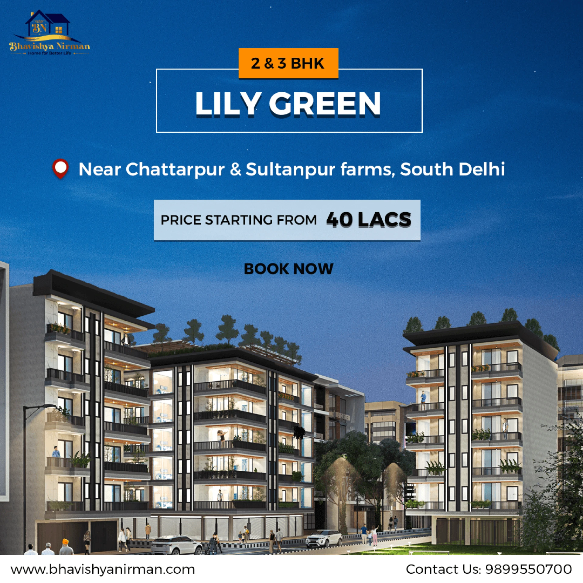 2 BHK Flat In South Delhi