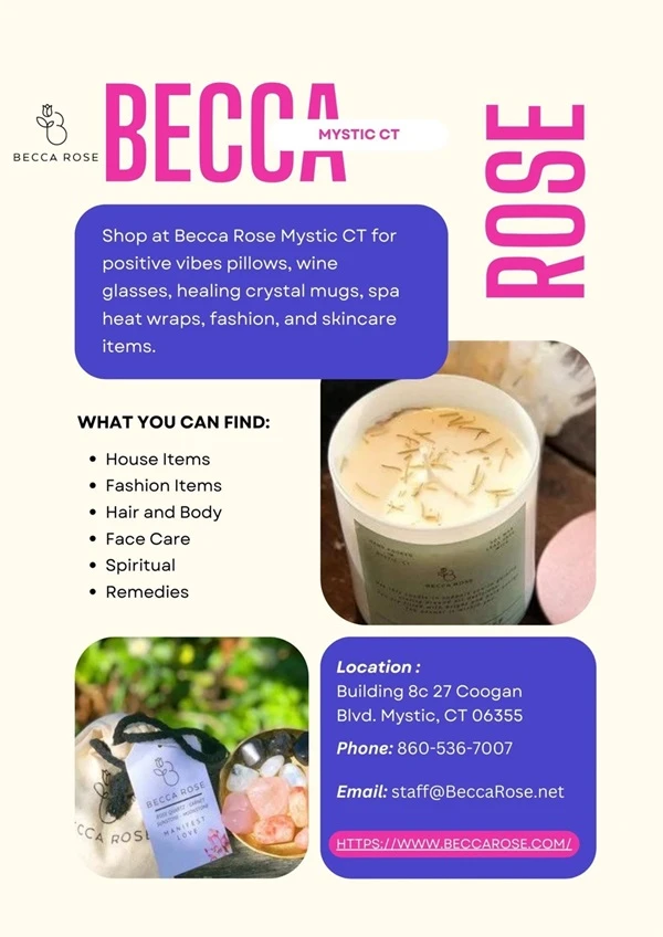 Becca Rose Mystic CT - Healing Crystal Mugs, Foam Blanket, Crystal Glycerine &amp; More