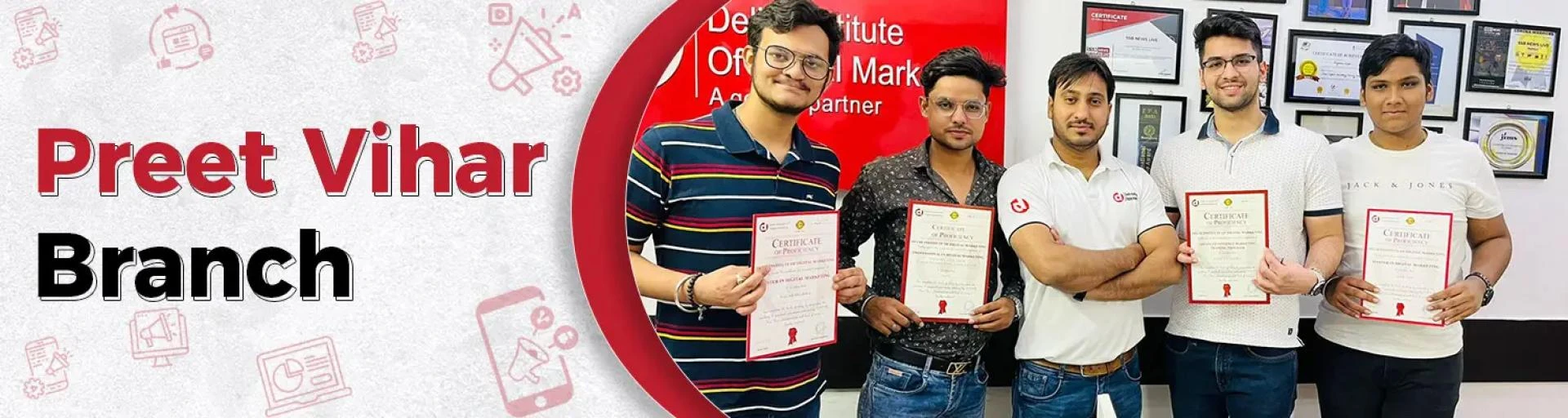 Best Institute for Digital Marketing Course in Preet Vihar