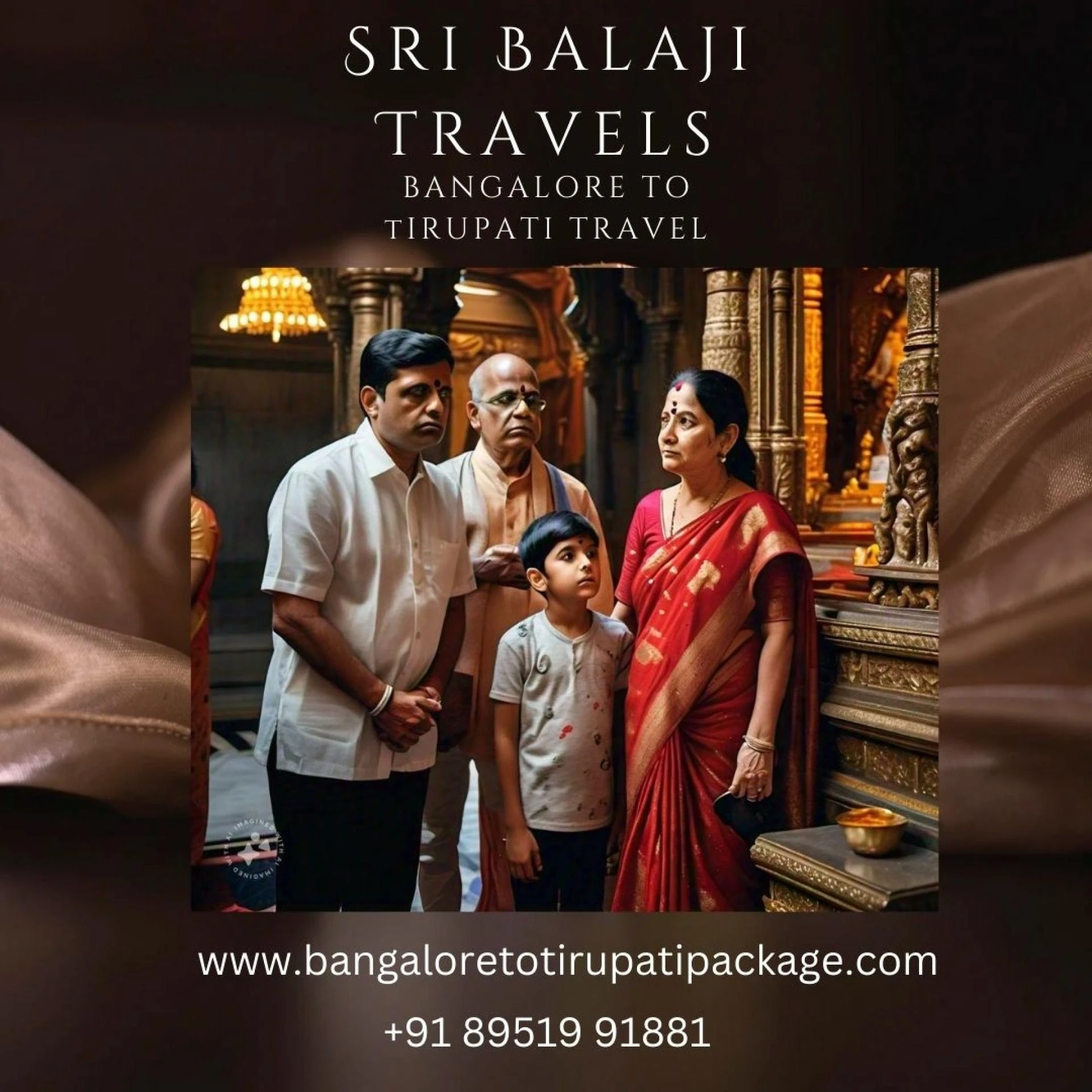 Embarking on a Spiritual Journey: Bangalore to Tirupati with Sri Balaji Travels