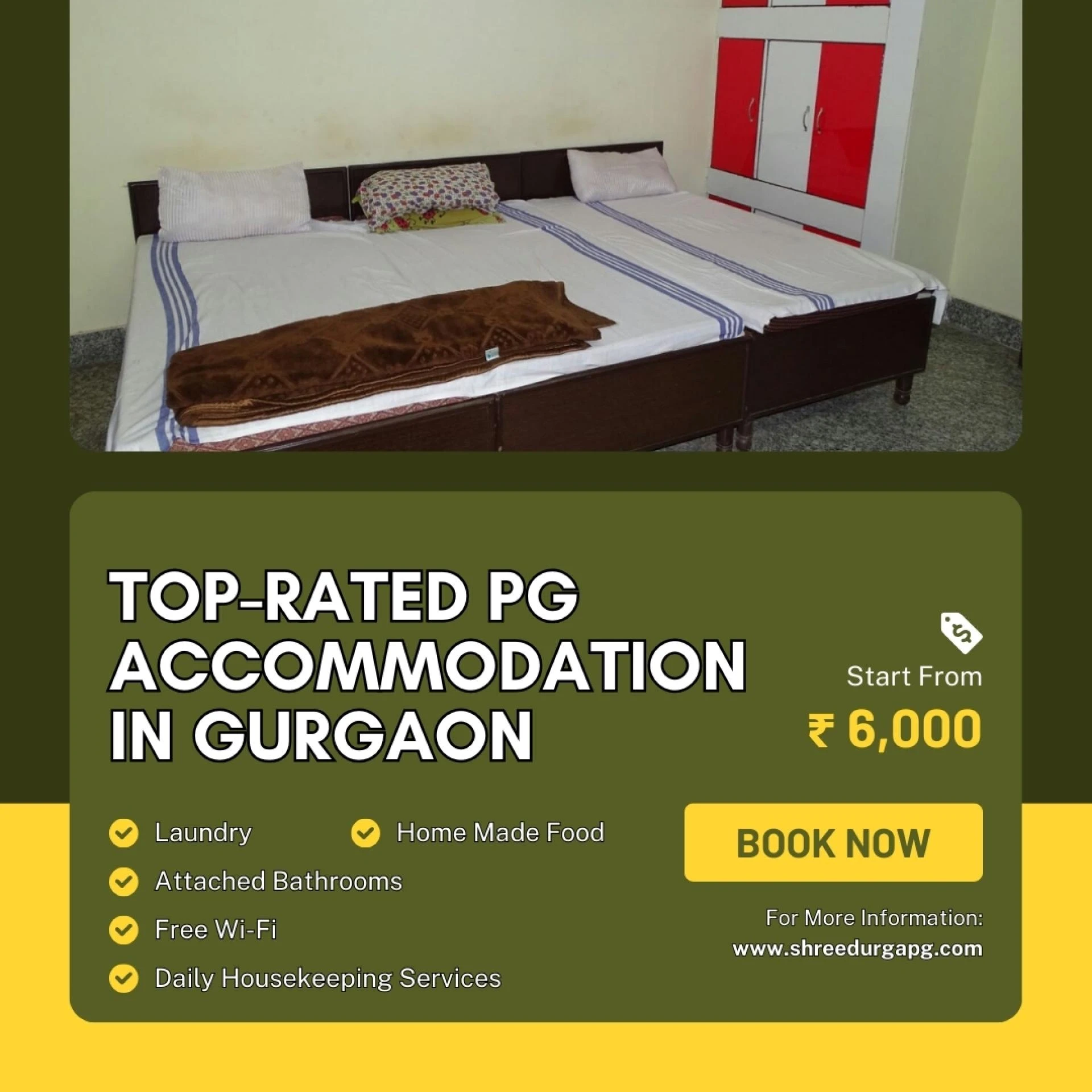 Top Tips For Selecting Suitable PG Accommodation!
