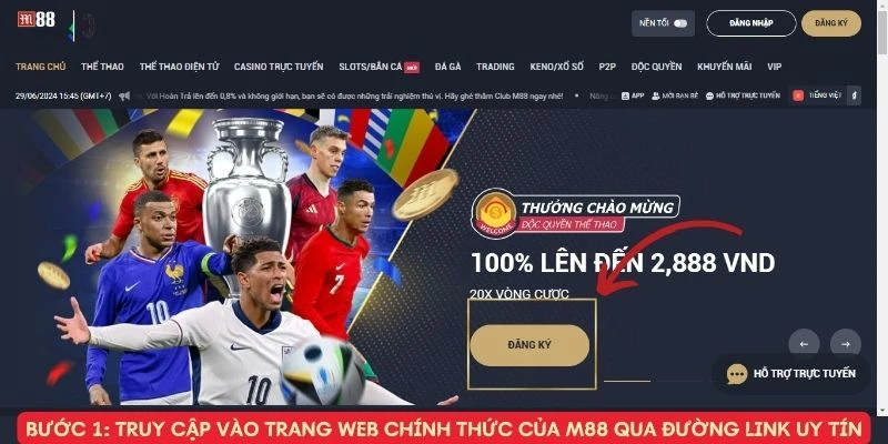 ĐĂNG KÝ M88 SIÊU ĐƠN GIẢN CHO NGƯỜI CHƠI MỚI