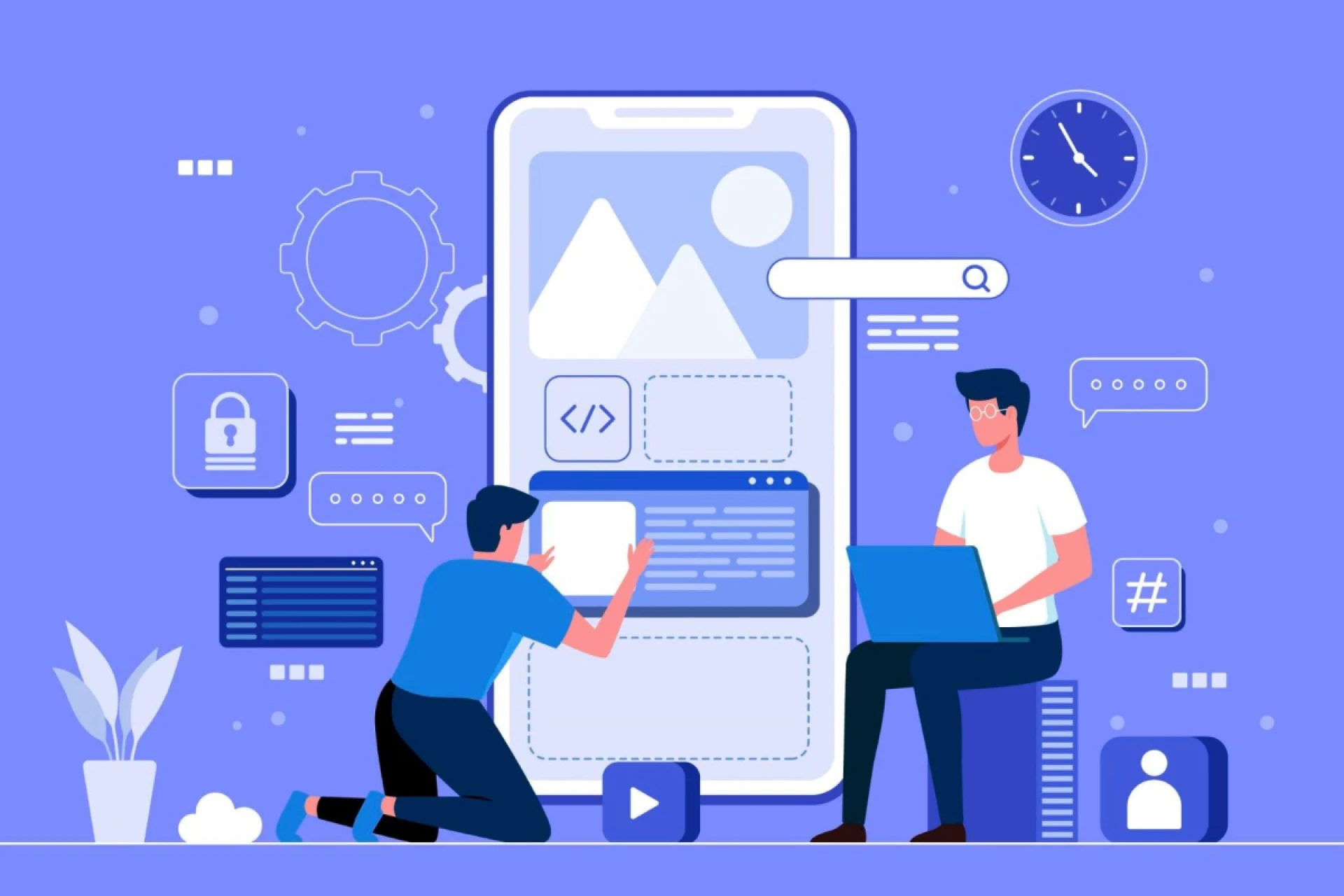 DXB APPS offering Top Mobile App Development Abu Dhabi services