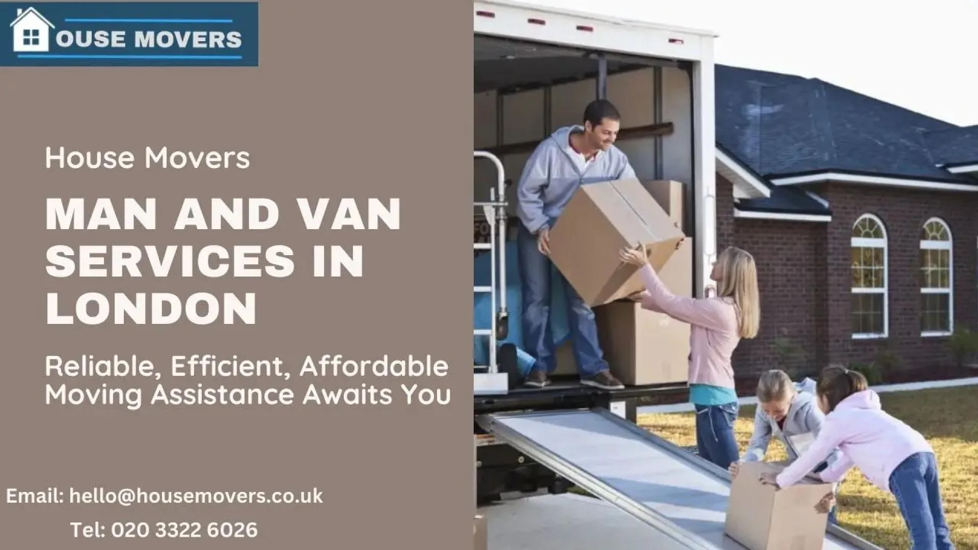 Moving Van in London: The Best Option for House Movers