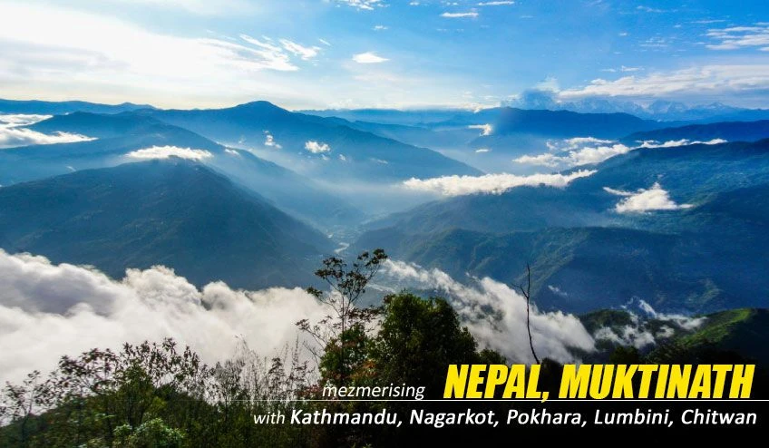 Book Wonderful 5N/6D Nepal Tour Package from India with Kathmandu, Pokhara, Nagarkot - Book Now!