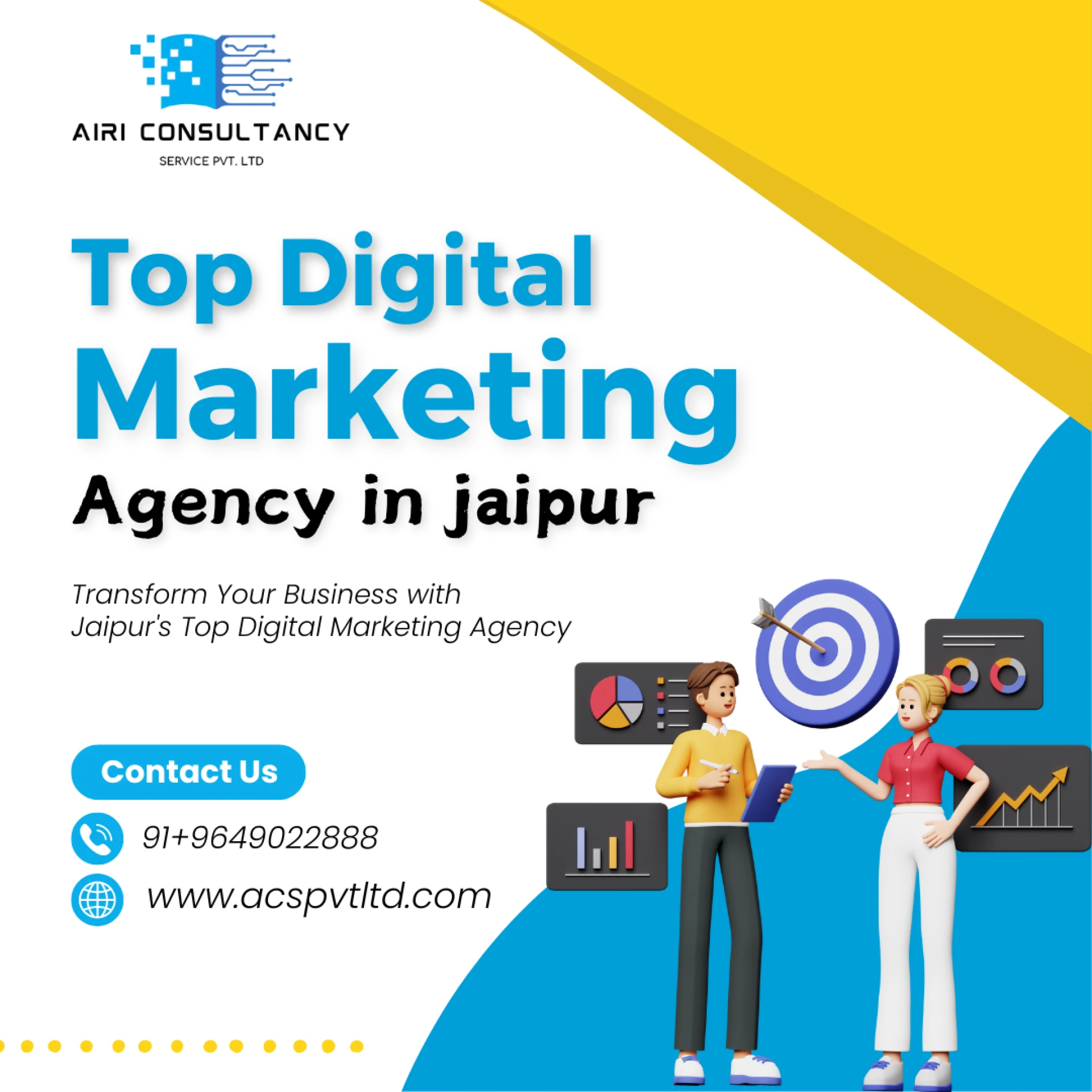 How Can the Top Digital Marketing Agency in Jaipur Elevate Your Online Presence and Drive Business Success?