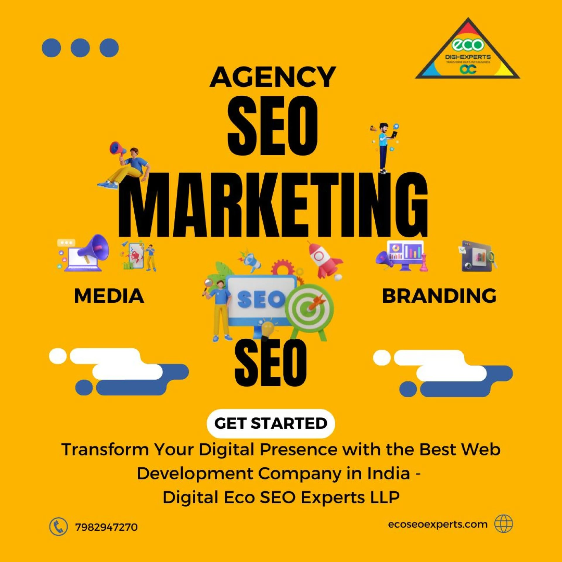 Transform Your Digital Presence with the Best Web Development Company India - Digital Eco SEO Experts LLP