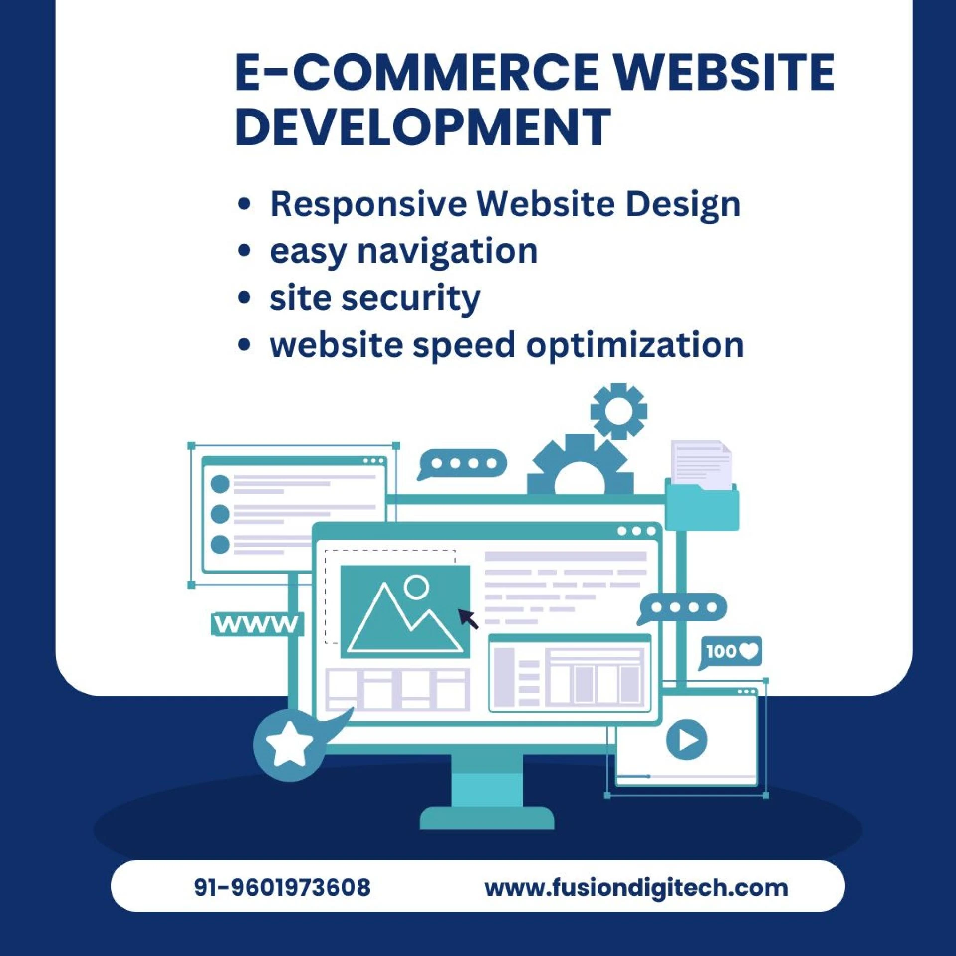 E-commerce website development service in Ahmedabad | Fusion Digitech