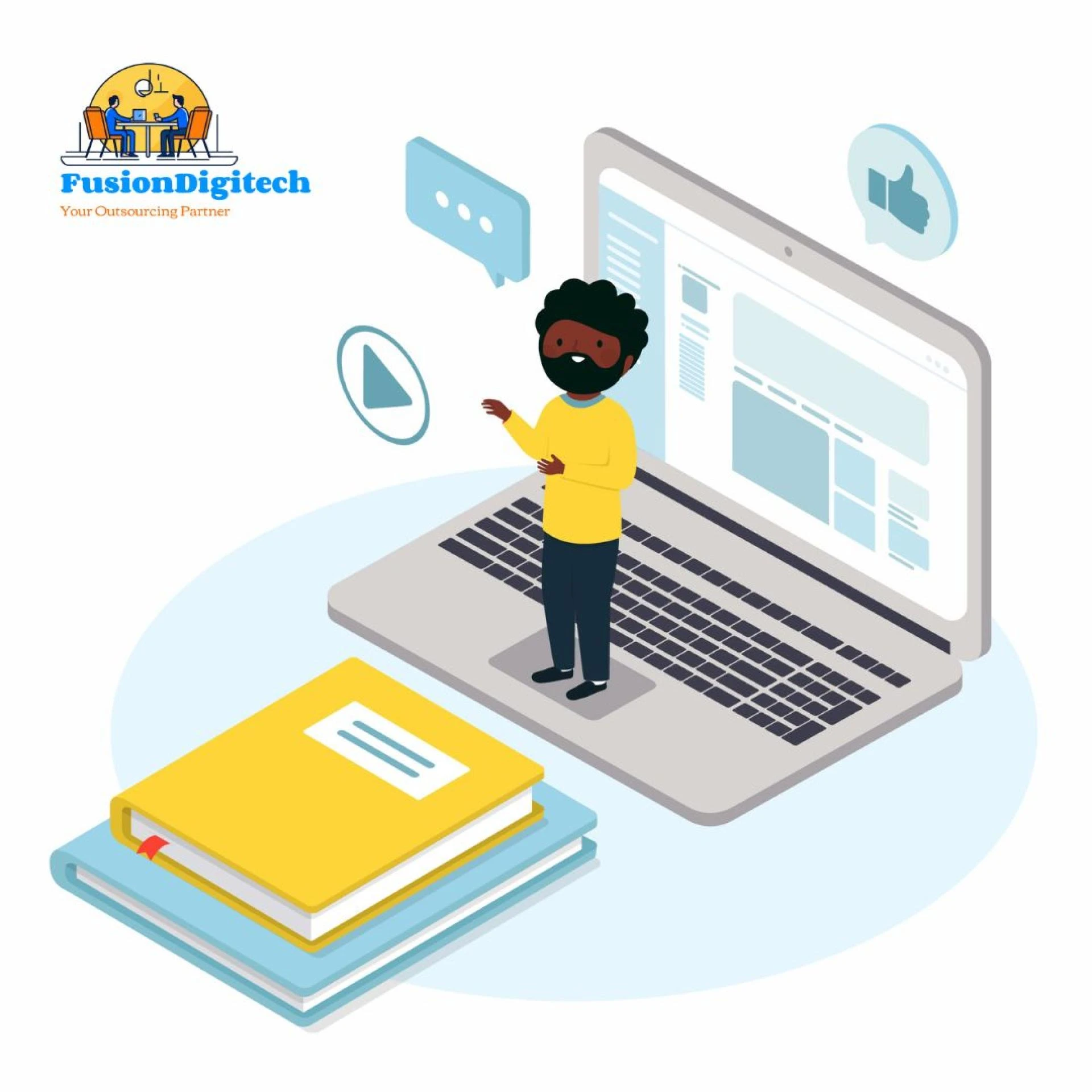 E-book development services in Ahmedabad – Fusion Digitech