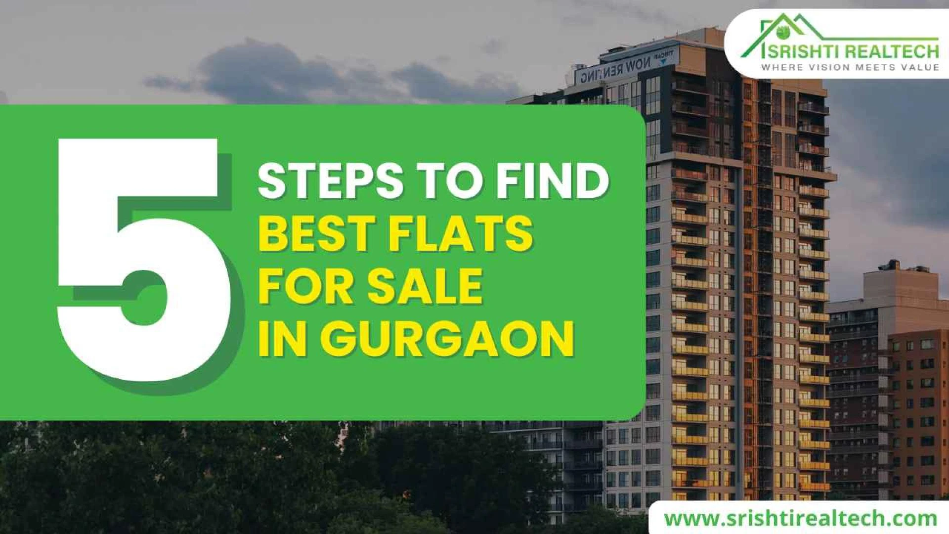 5 Strategies for Finding the Best Flats for Sale in Gurgaon
