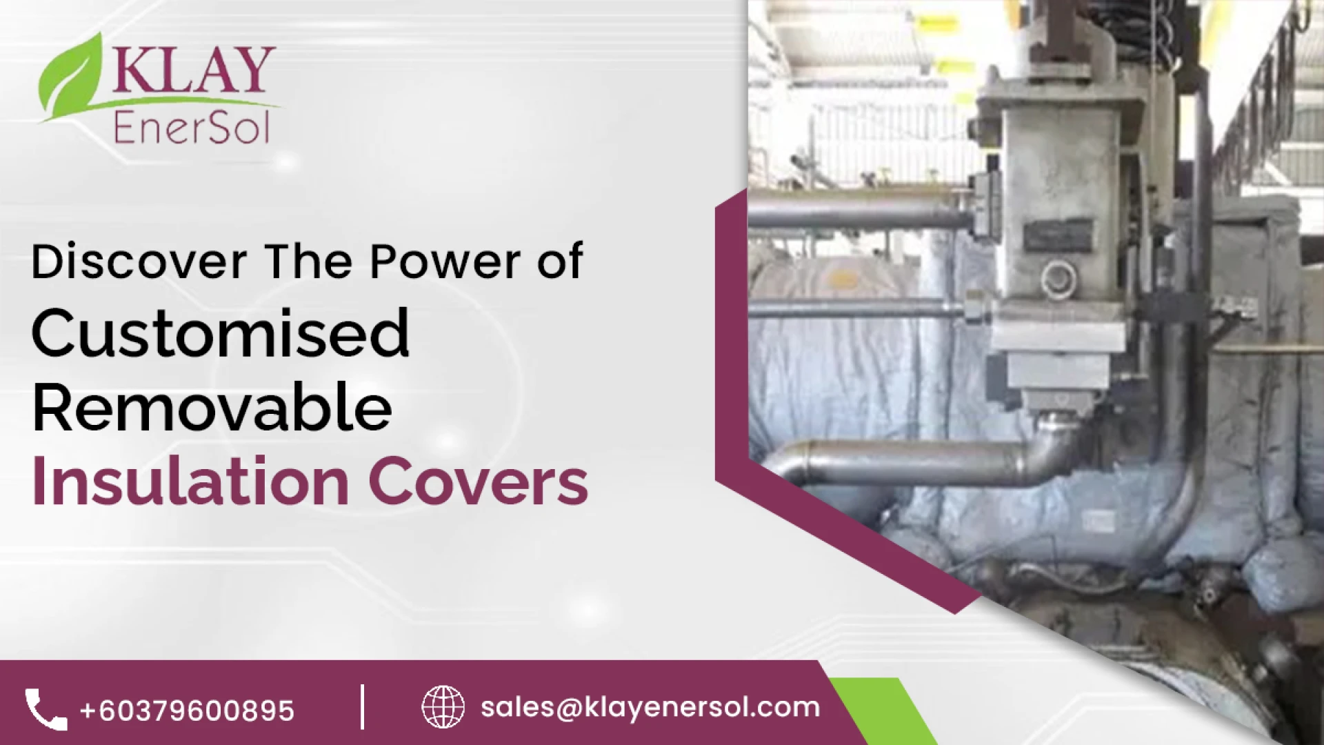 CUSTOM MADE REMOVABLE INSULATION COVERS (I-COVER) FOR CAT ENGINES