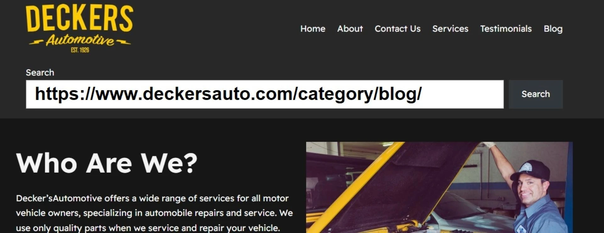 Why DeckersAuto Popular For Automotive Diagnosis and Repair &amp; Service in USA