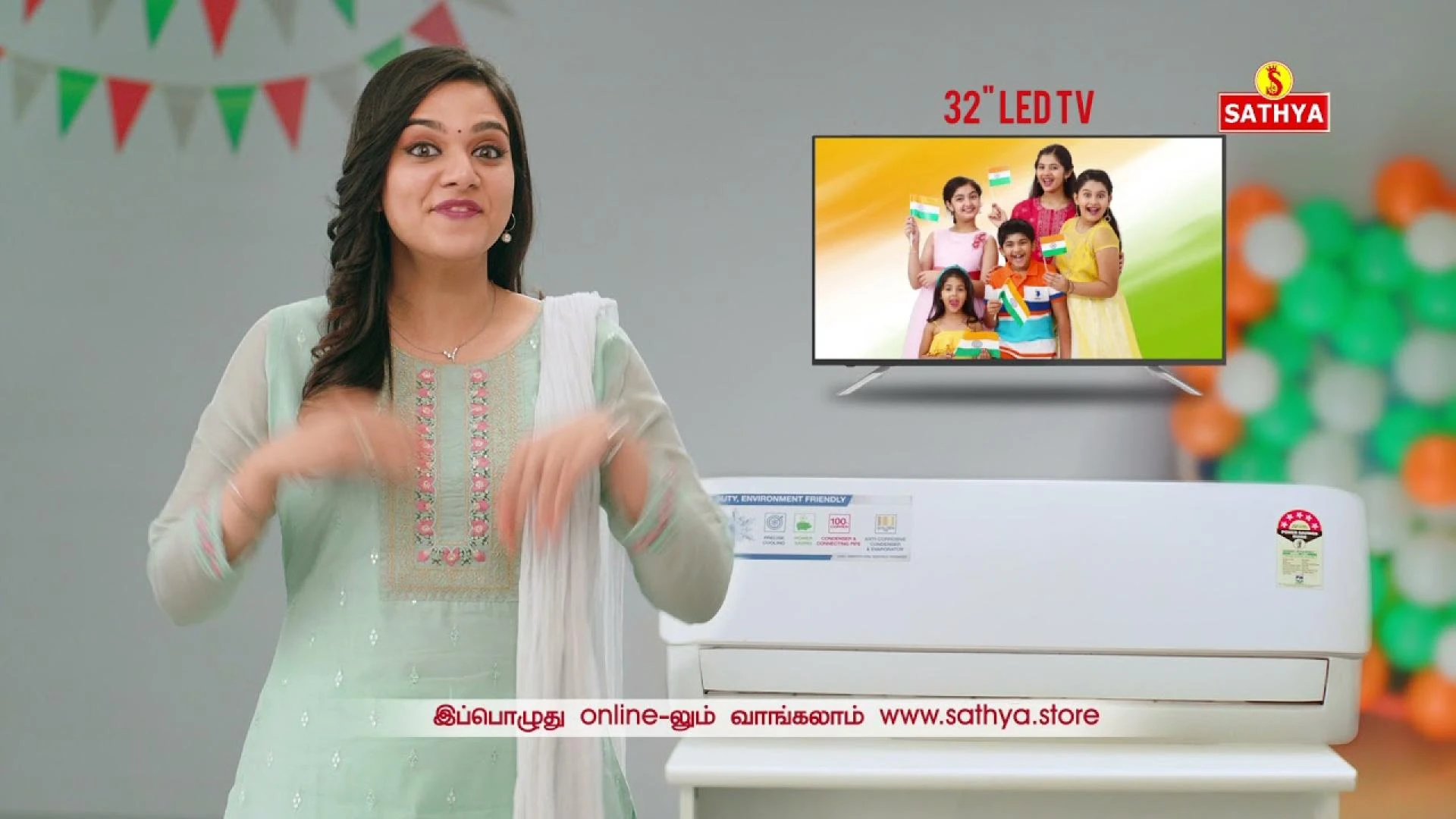 Buy Best LED TV from Popular Brands Online at Sathya stores