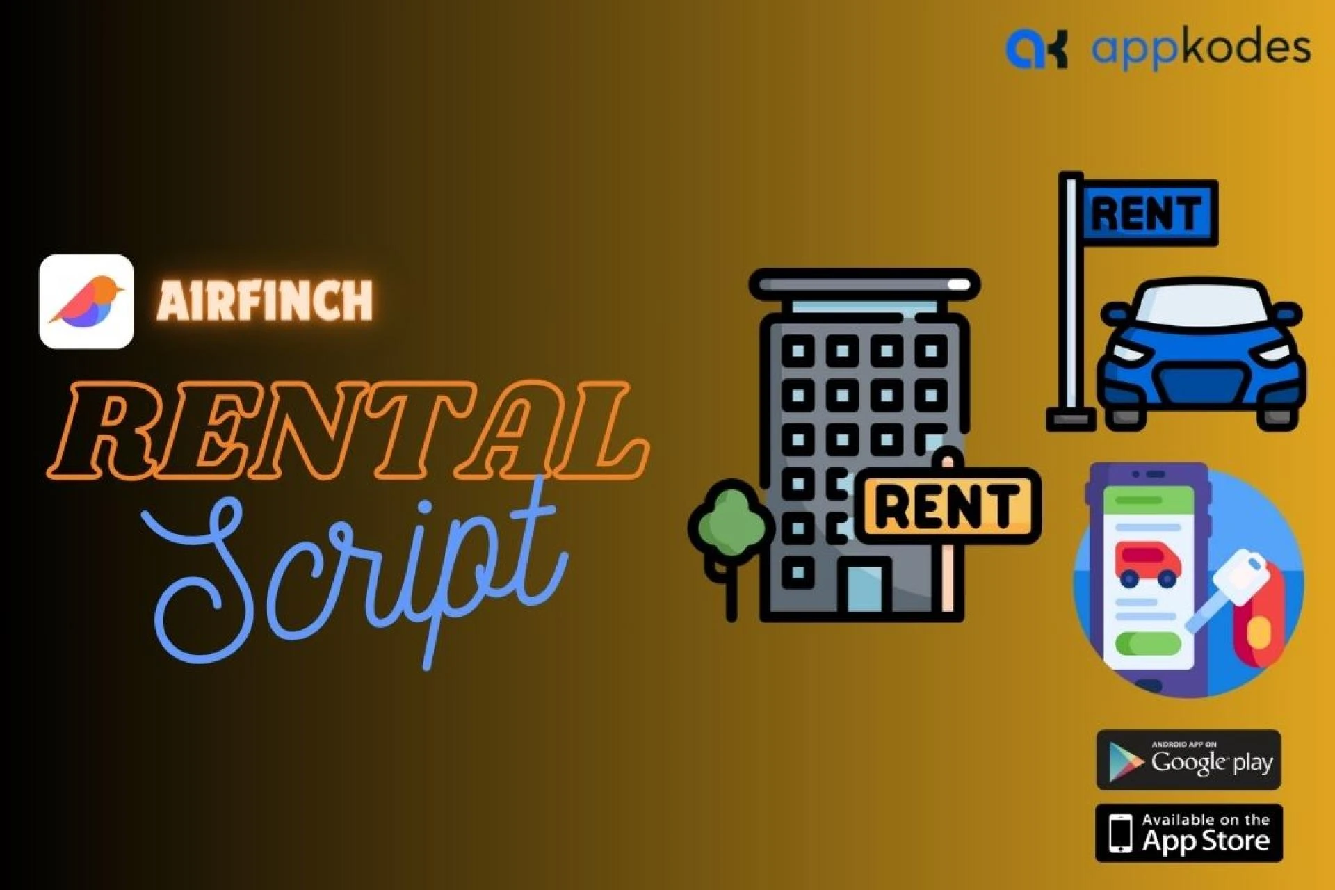 The Rental Script Revolution: Why Airfinch is the Key to Your Online Rental Business Success