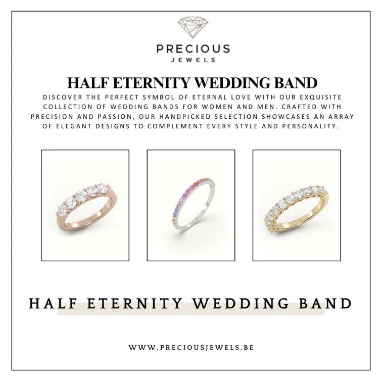 The Perfect Match: Pairing Your Half Eternity Wedding Band with Your Dream Engagement Ring
