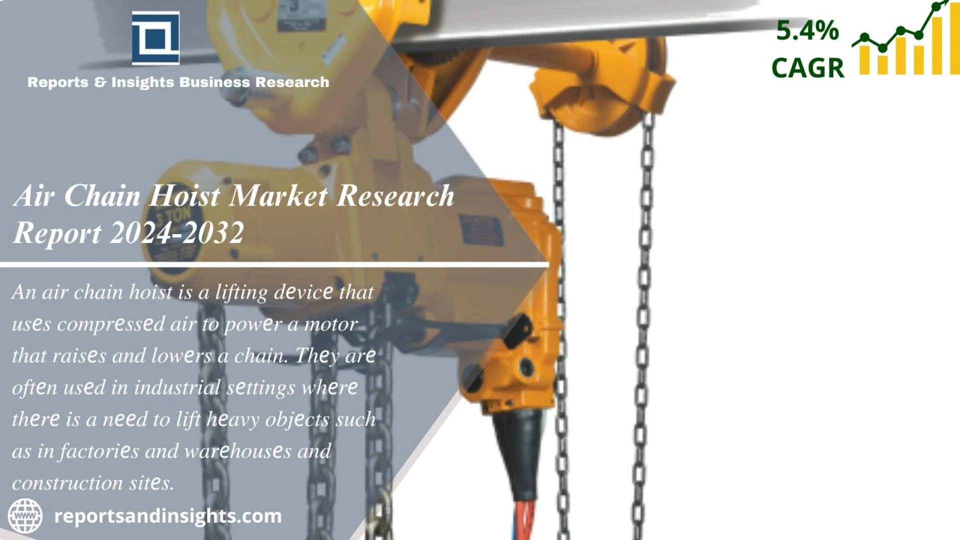 Air Chain Hoist Market Size, Share, Research | Report 2024-32