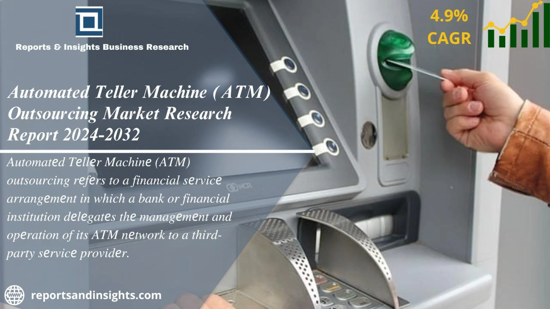 Automated Teller Machine (ATM) Outsourcing Market Size &amp; Share Analysis 2024-32