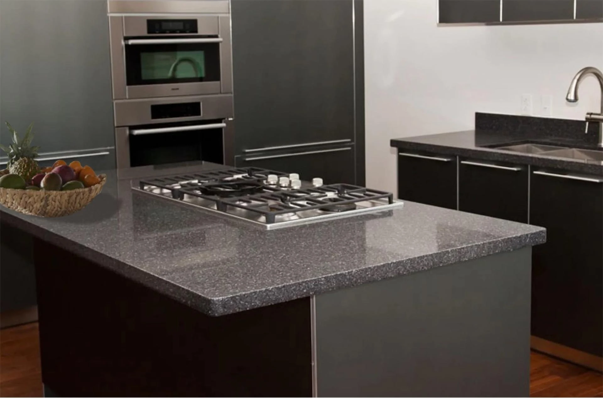 Grey worktops