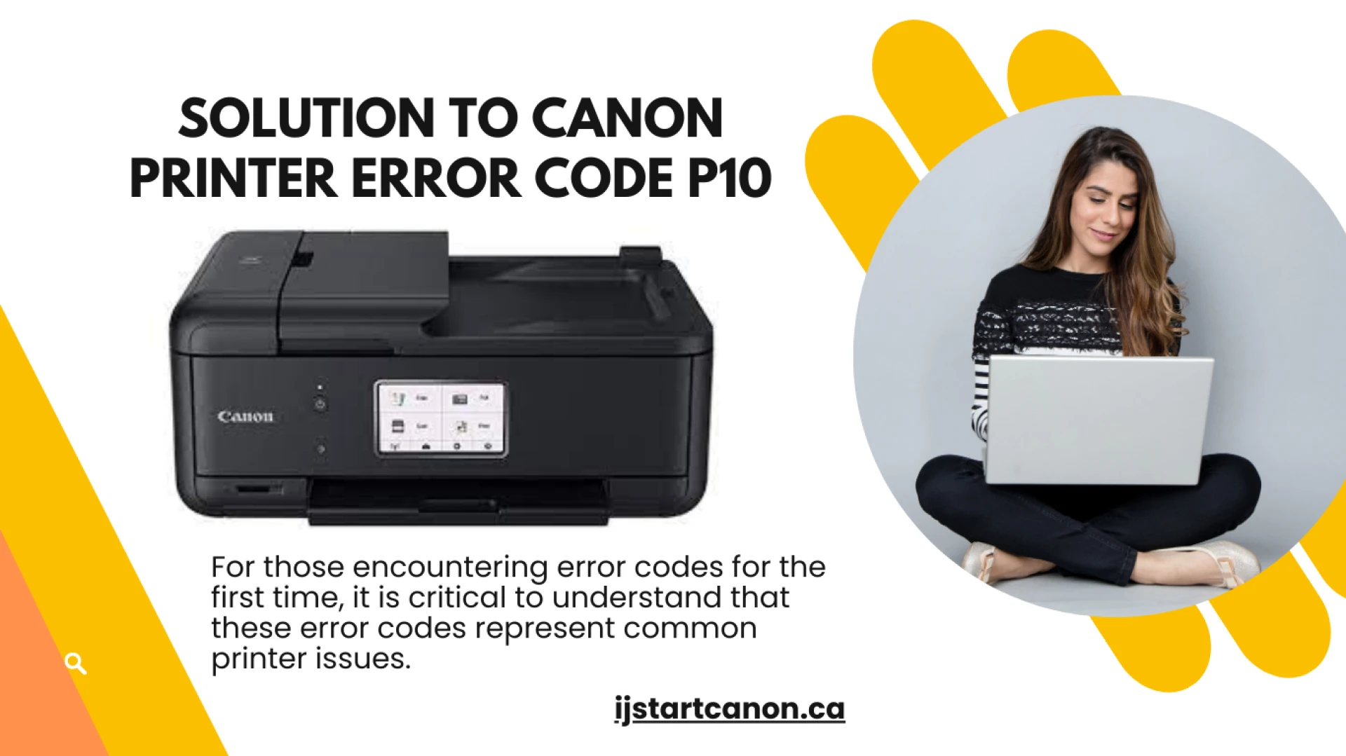 Solution Of Canon Printer Error Code P10