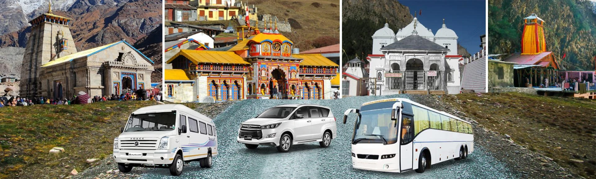 Chardham Yatra Package from Delhi by Tempo Traveller
