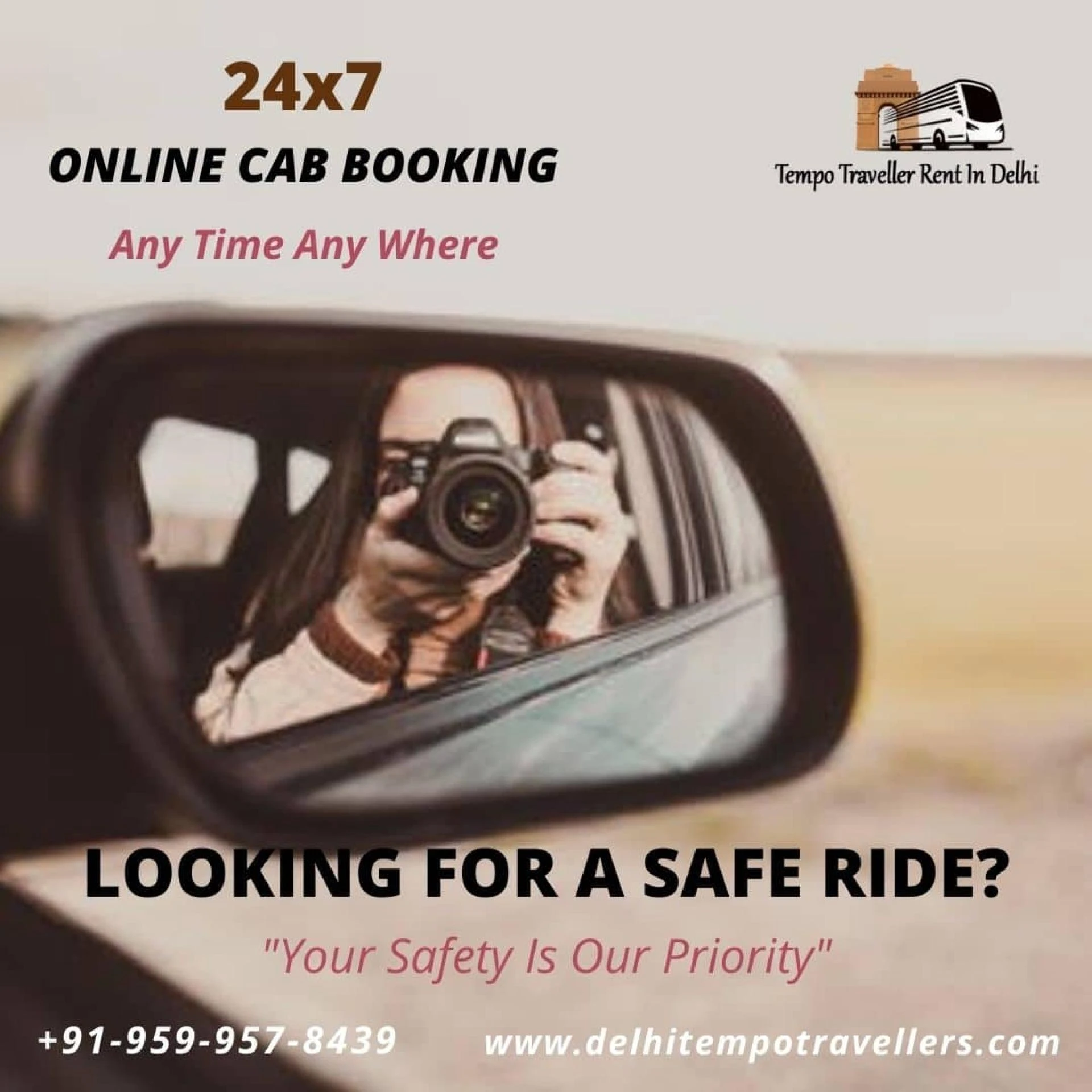 Get a Safe Ride with a 16 Seater Tempo Traveller in Delhi