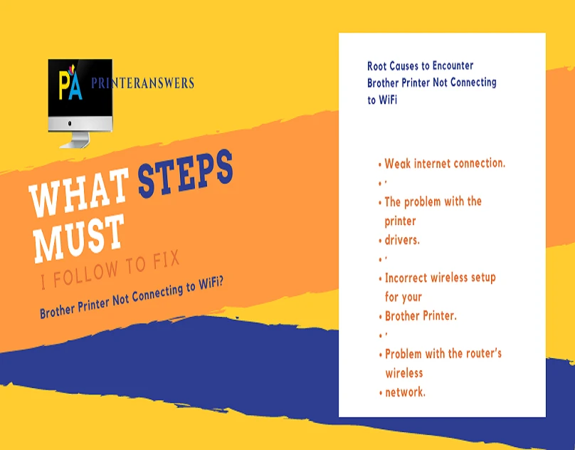 What to do when Brother Printer not connecting to WiFi Mac?