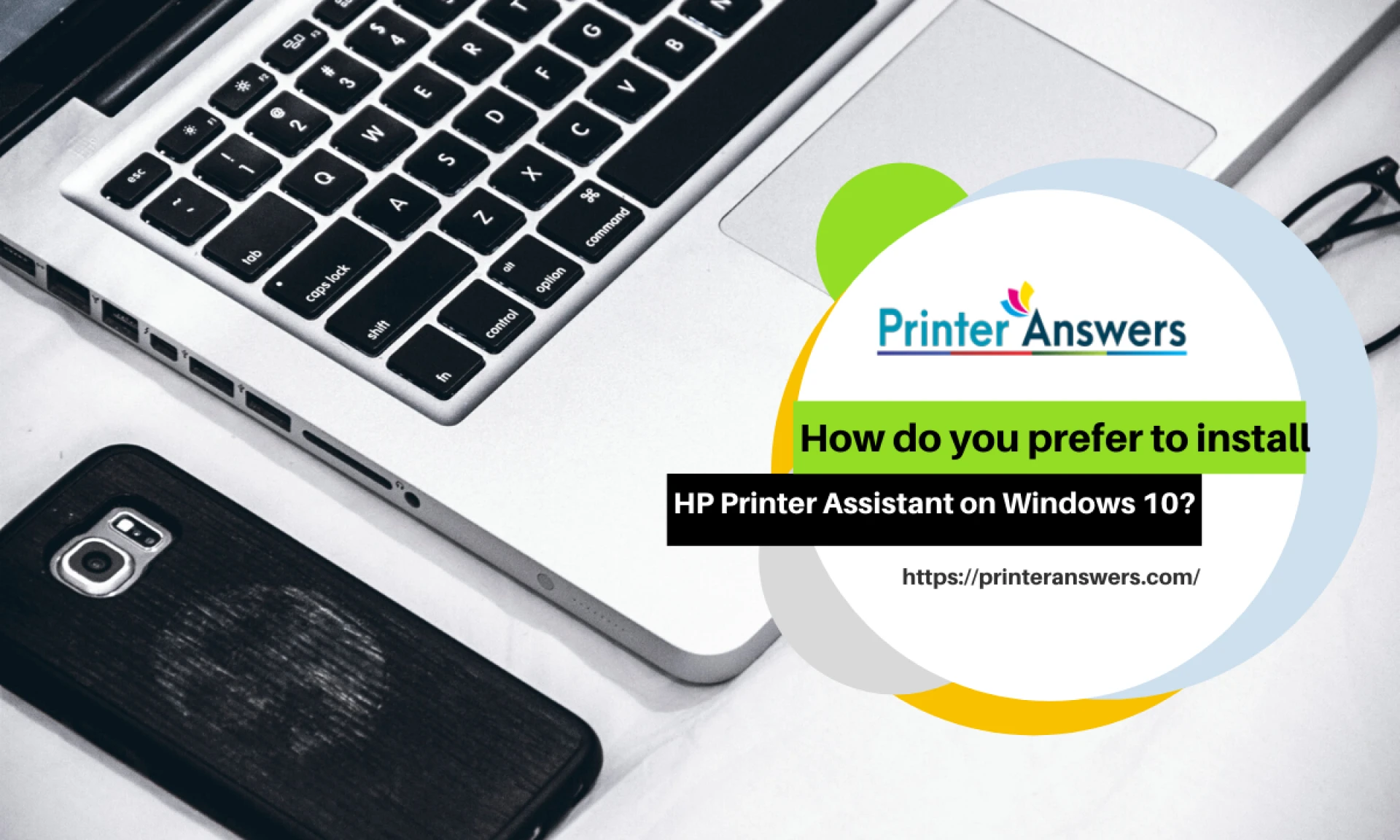 How do you prefer to install HP Printer Assistant on Windows 10?