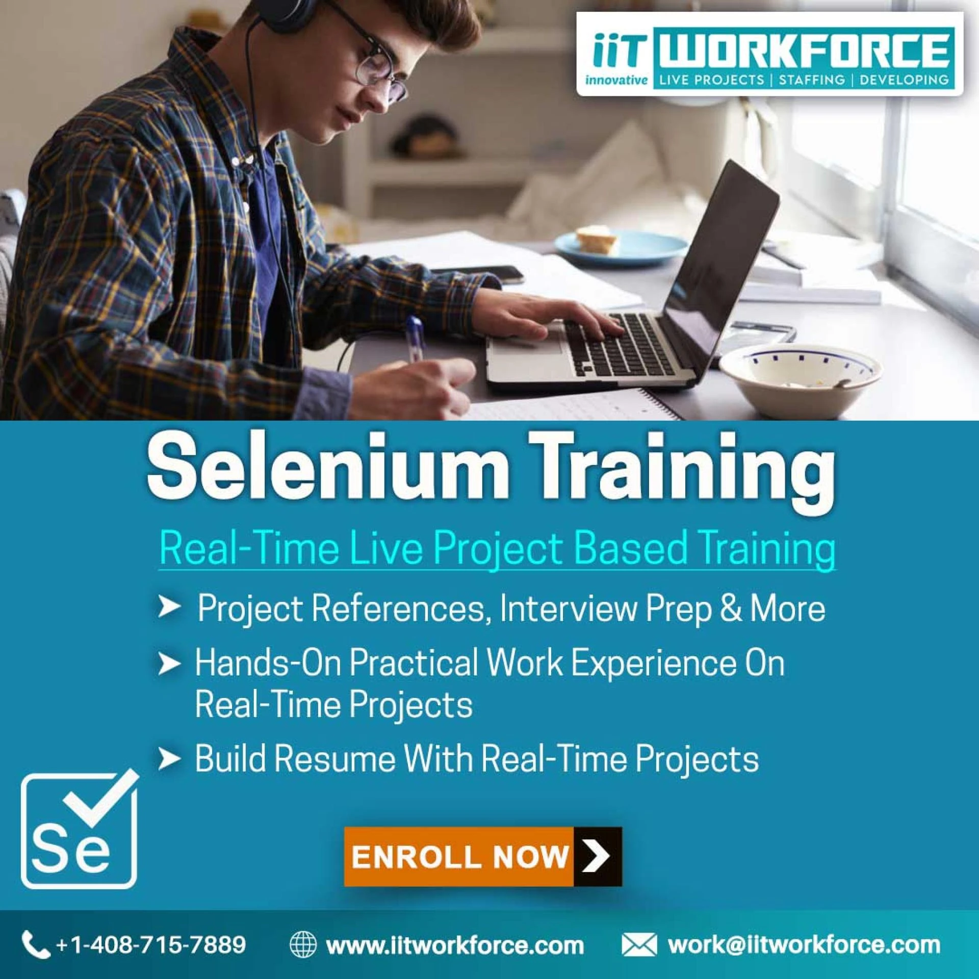 Approach IIT workforce for best selenium certification: