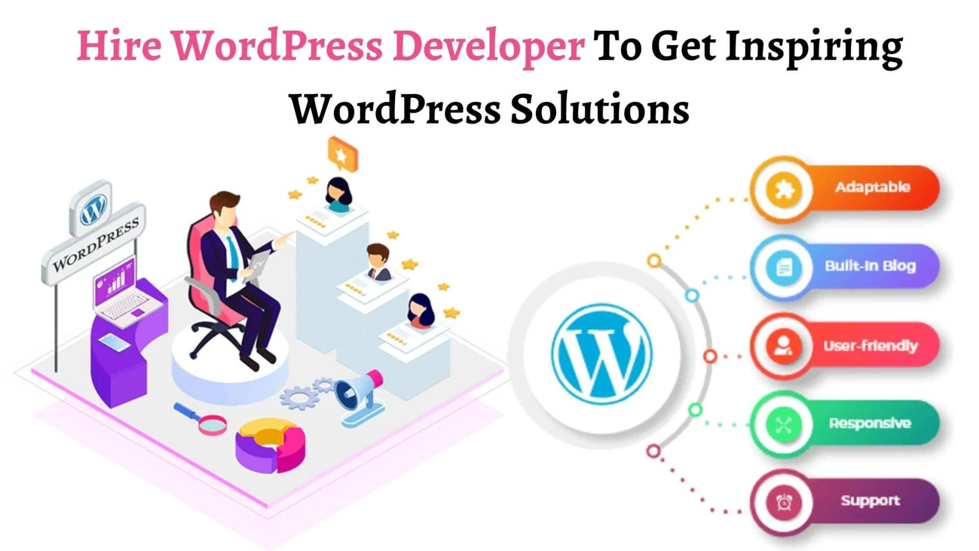 Hire WordPress Developer To Get Inspiring WordPress Solutions