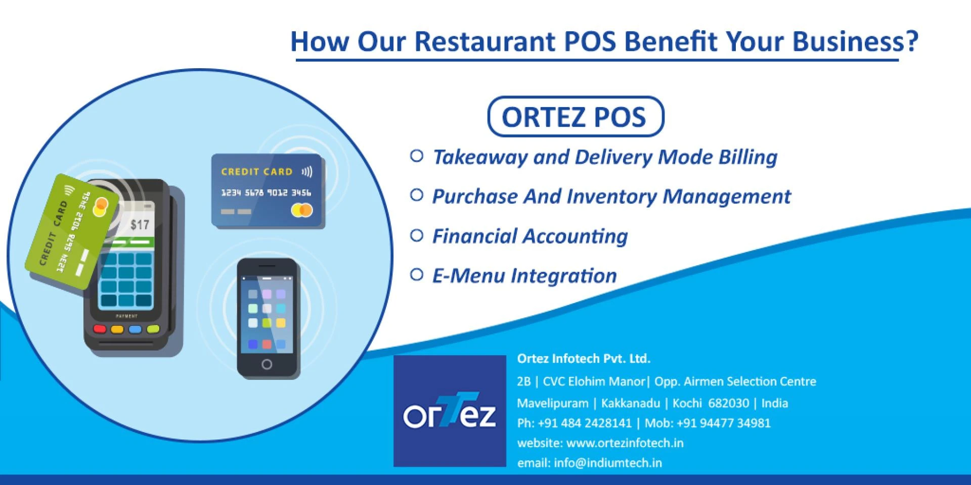 Restaurant Management POS | Kitchen Order Tickets | Ortez